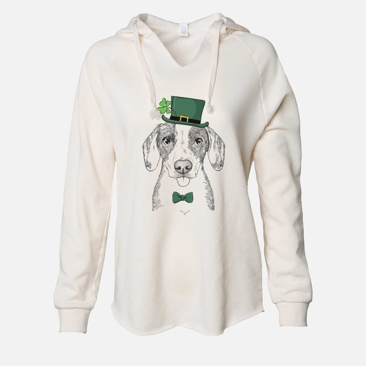 St. Patrick's SophiePea the Mixed Breed - Cali Wave Hooded Sweatshirt