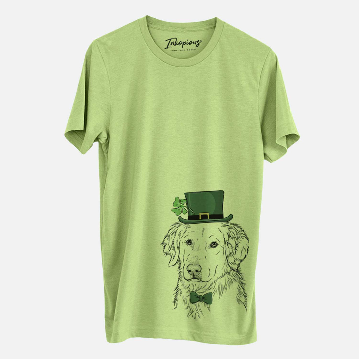 St. Patrick's Spencer the Golden Retriever - Unisex Crewneck