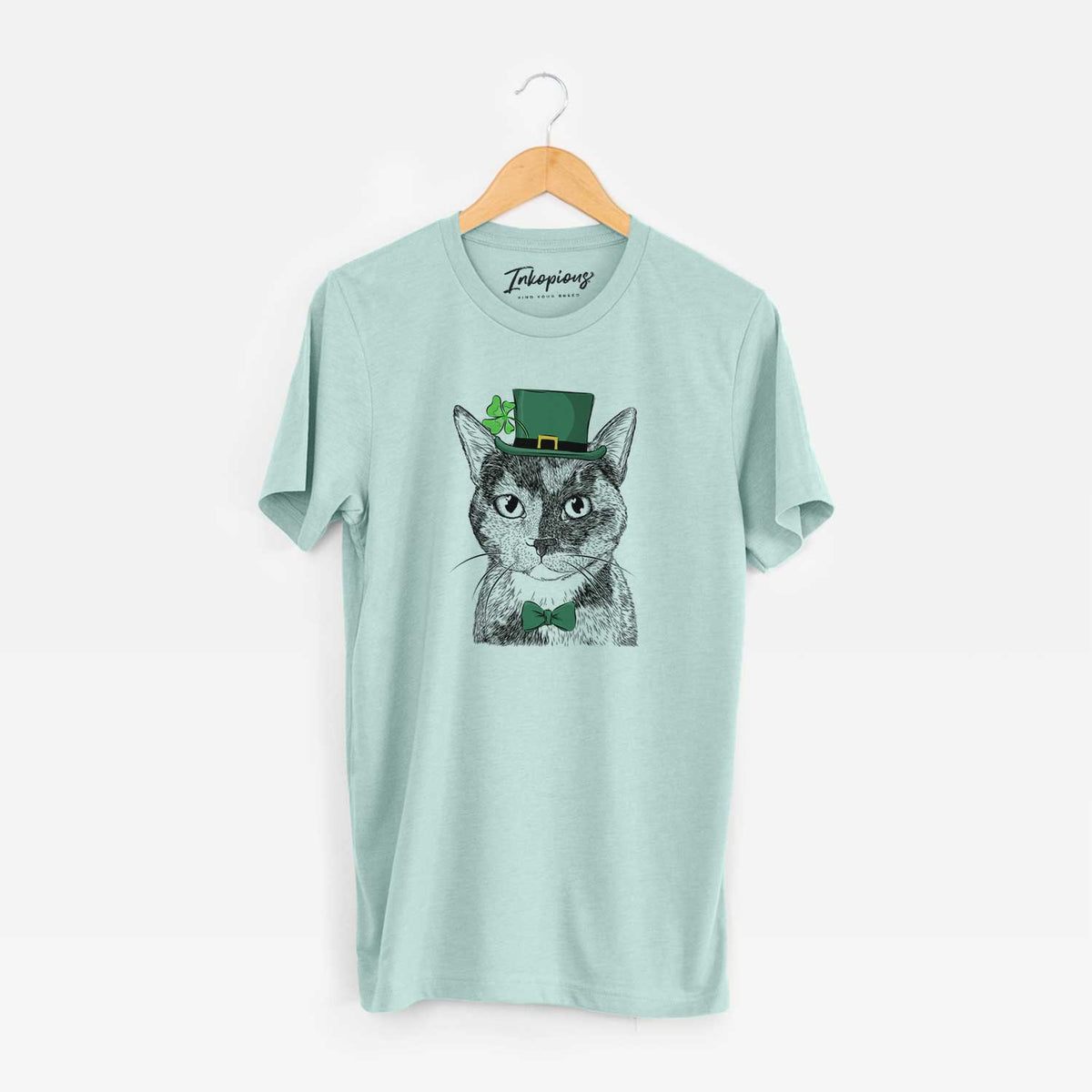 St. Patrick's Spooky Kitty the Tortoiseshell Cat - Unisex Crewneck