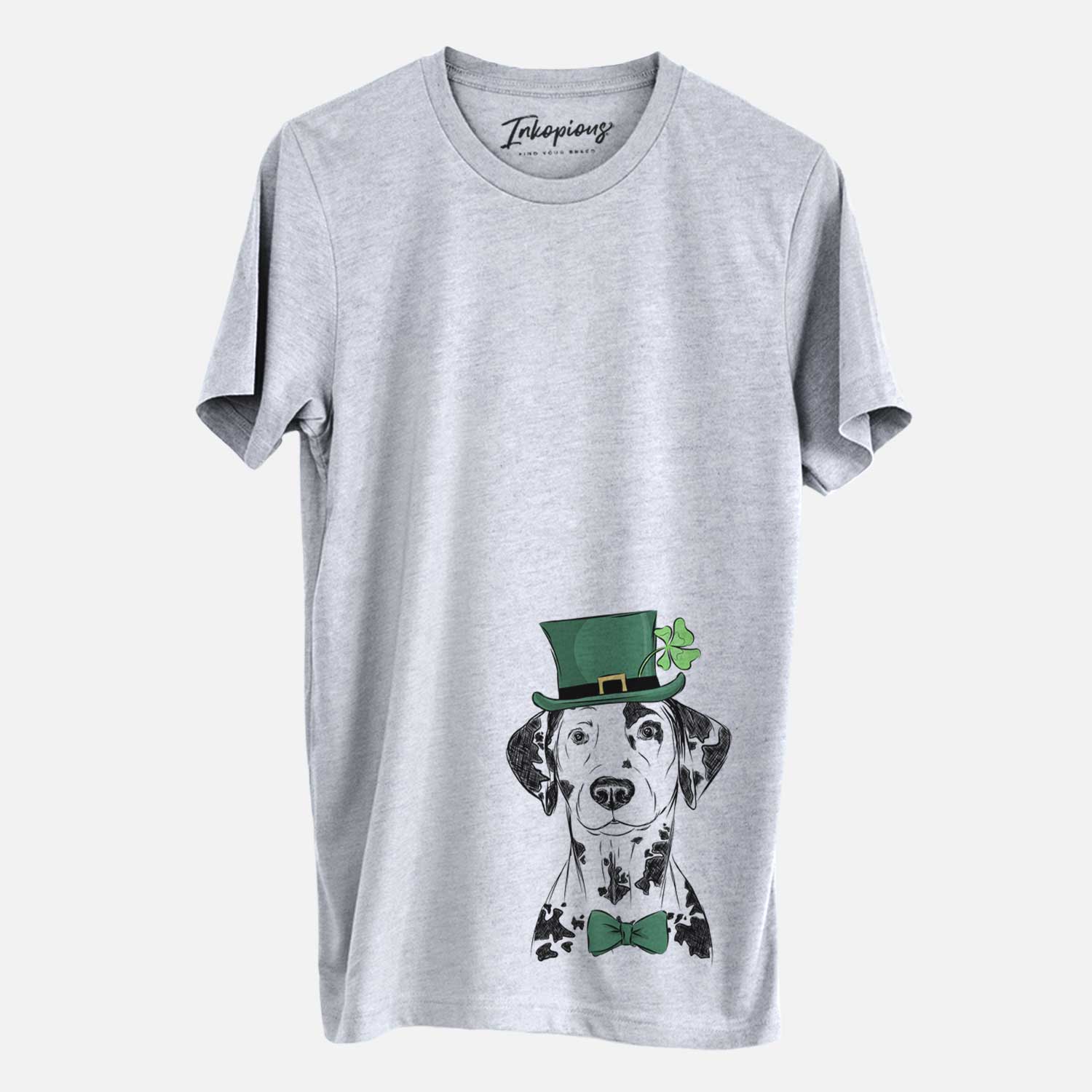 St. Patrick's Spot the Dalmatian - Unisex Crewneck