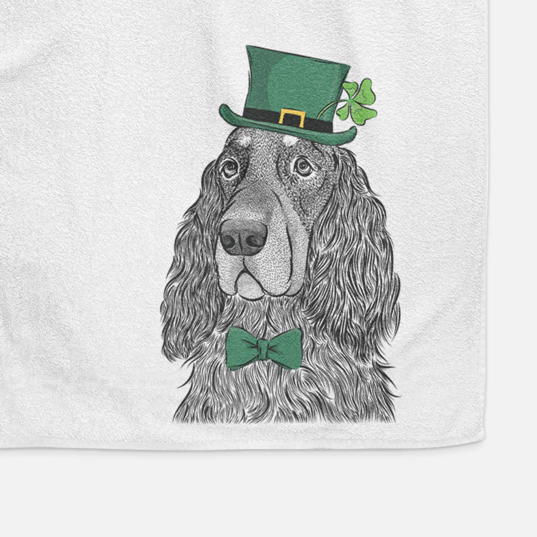 Stormy the Gordon Setter Decorative Hand Towel