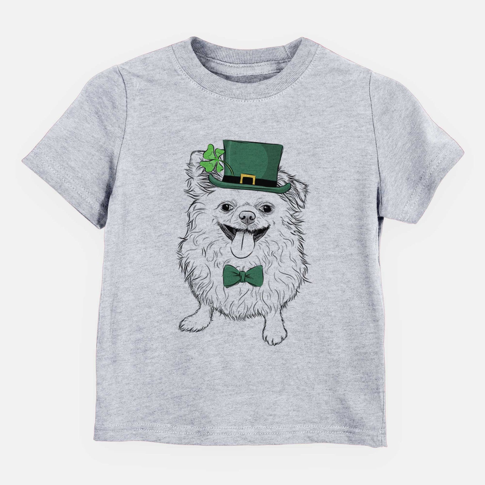 St. Patricks Stuart the Longhaired Chihuahua - Kids/Youth/Toddler Shirt