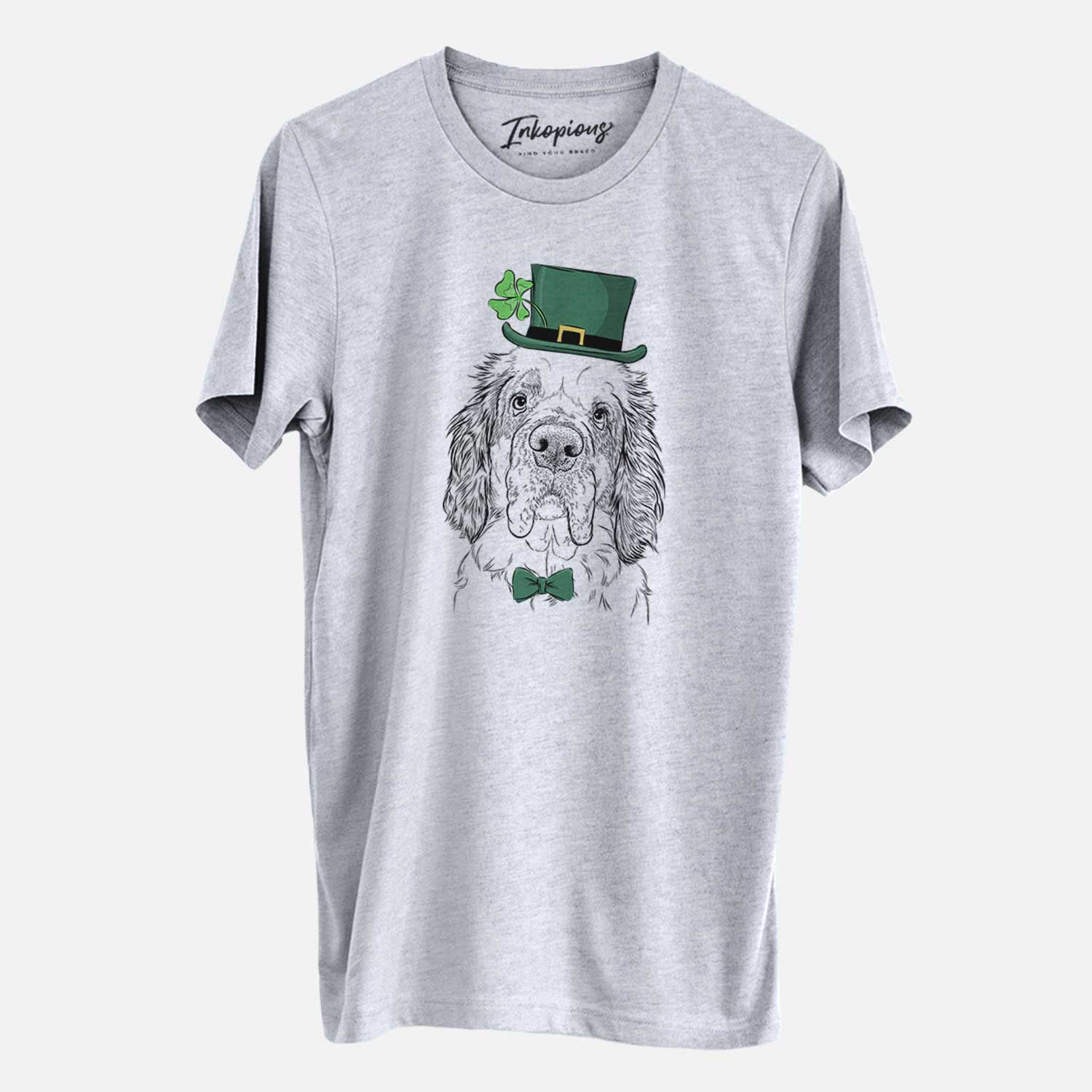 St. Patrick's Sully the Clumber Spaniel - Unisex Crewneck