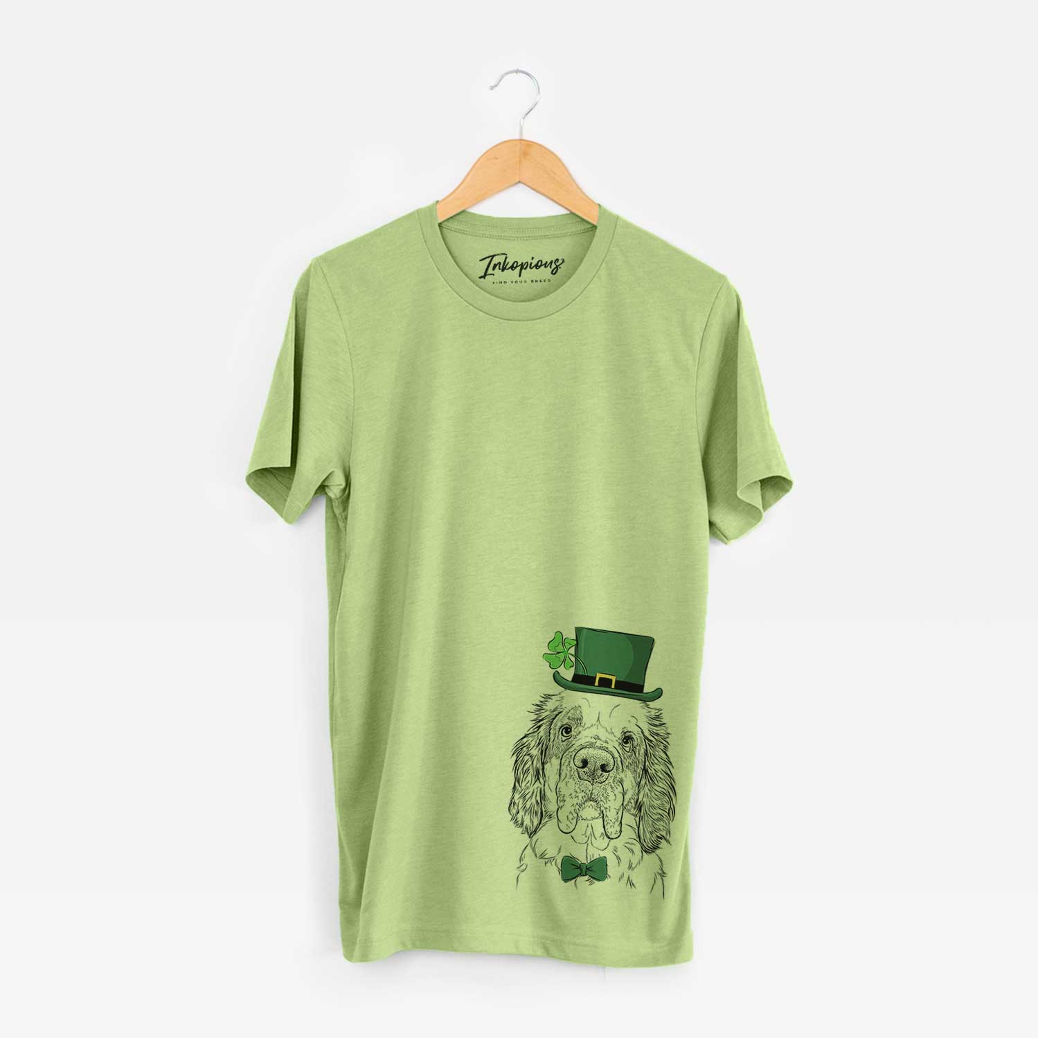 St. Patrick's Sully the Clumber Spaniel - Unisex Crewneck