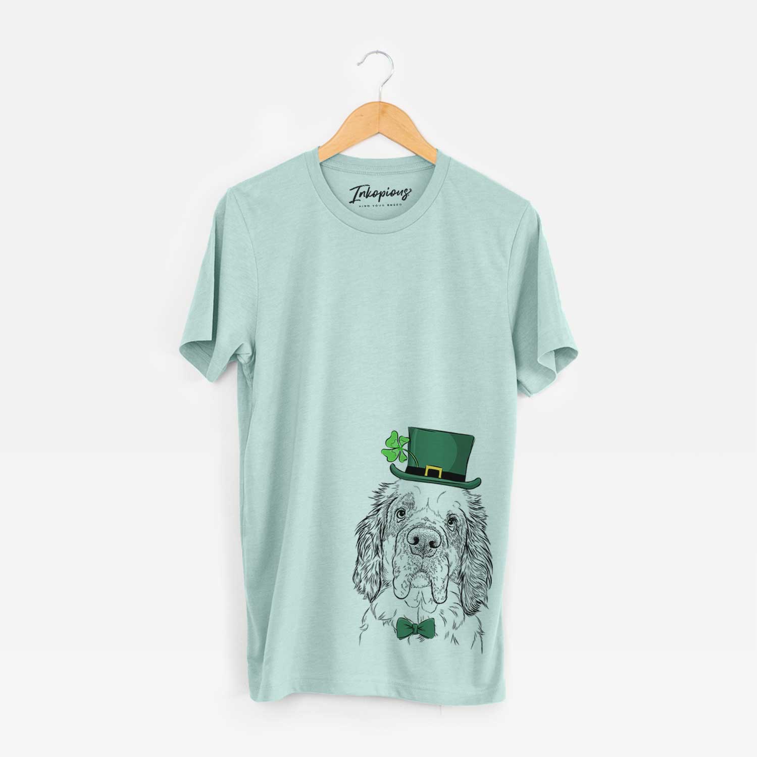 St. Patrick's Sully the Clumber Spaniel - Unisex Crewneck