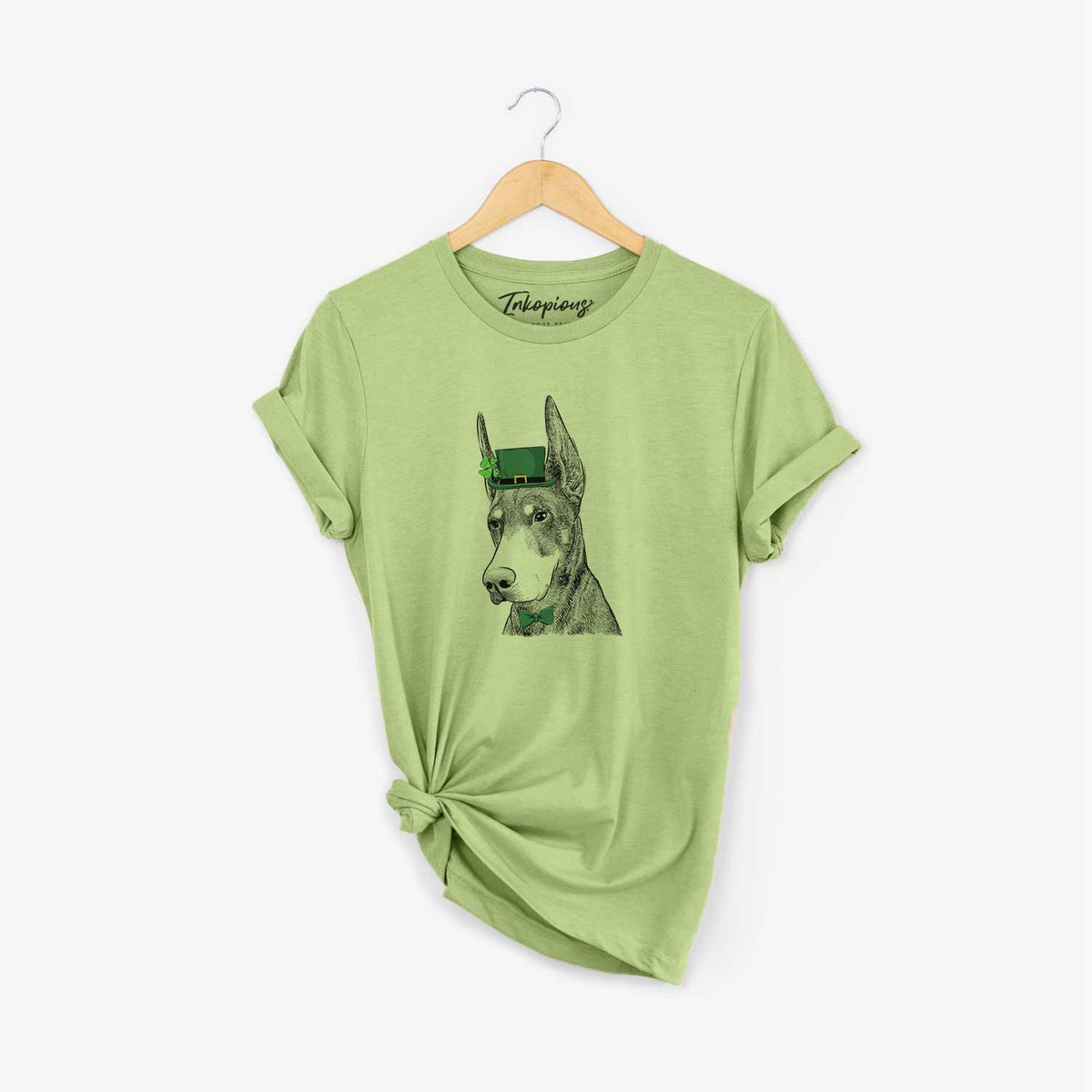 St. Patrick&#39;s Sunny the Doberman Pinscher - Unisex Crewneck