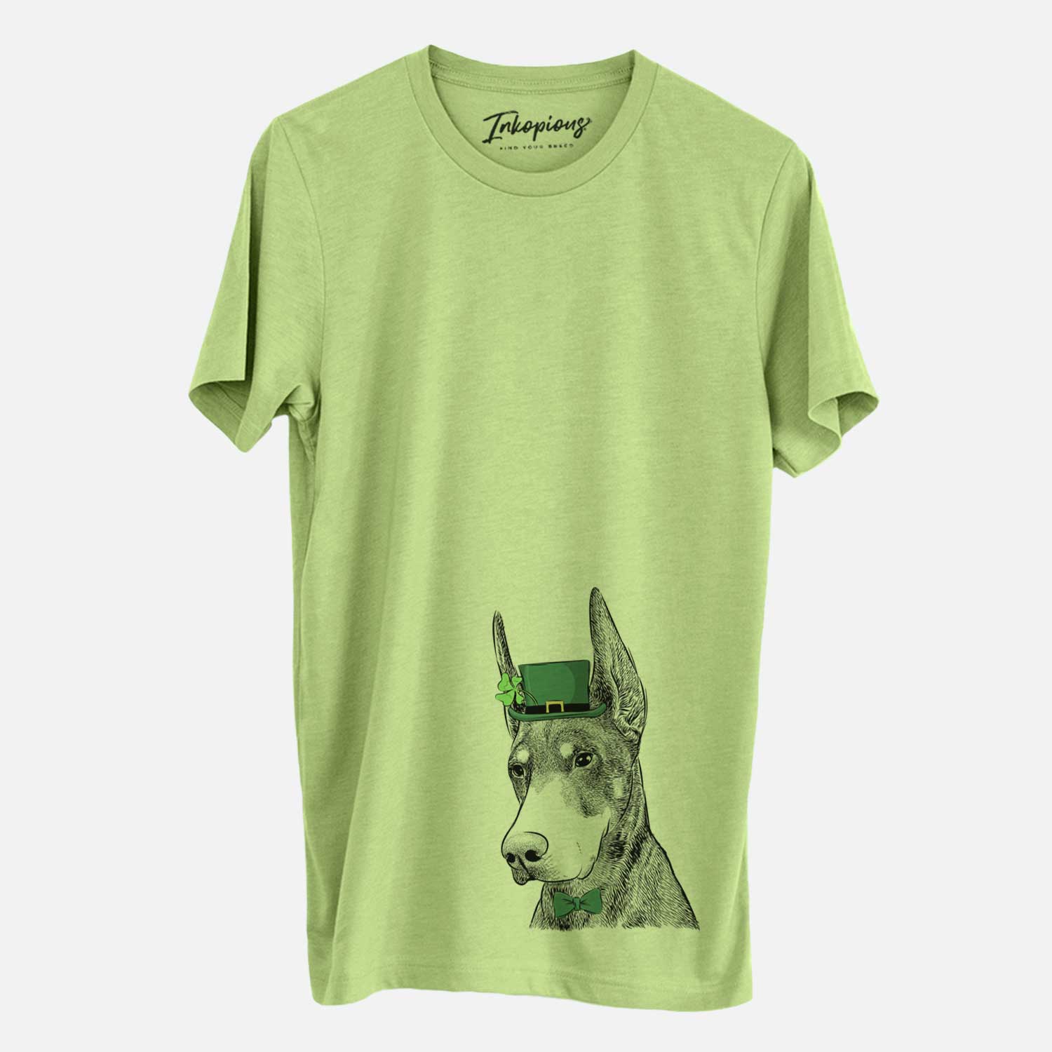 St. Patrick's Sunny the Doberman Pinscher - Unisex Crewneck