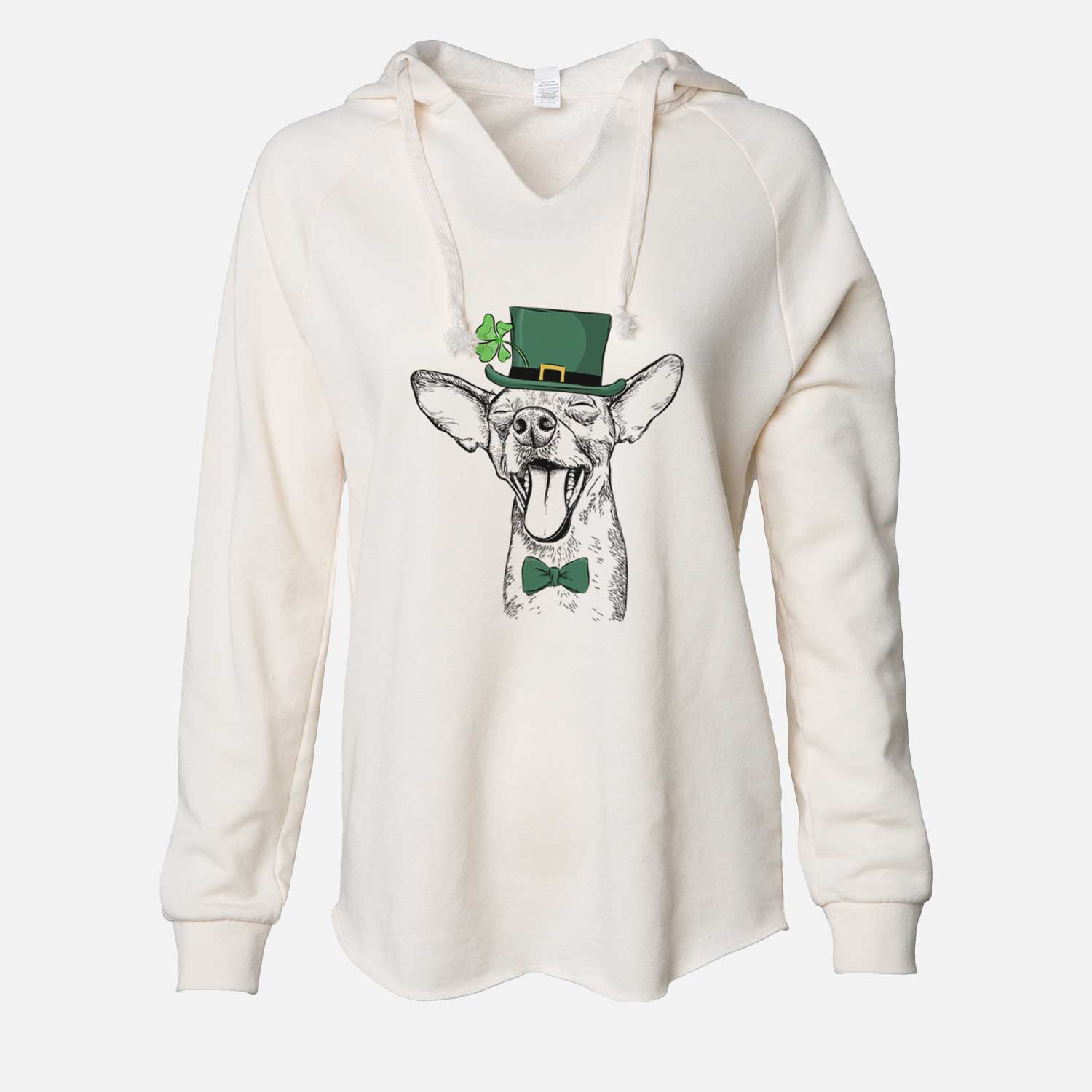 St. Patrick's SweetBailey the Chihuahua Mix - Cali Wave Hooded Sweatshirt