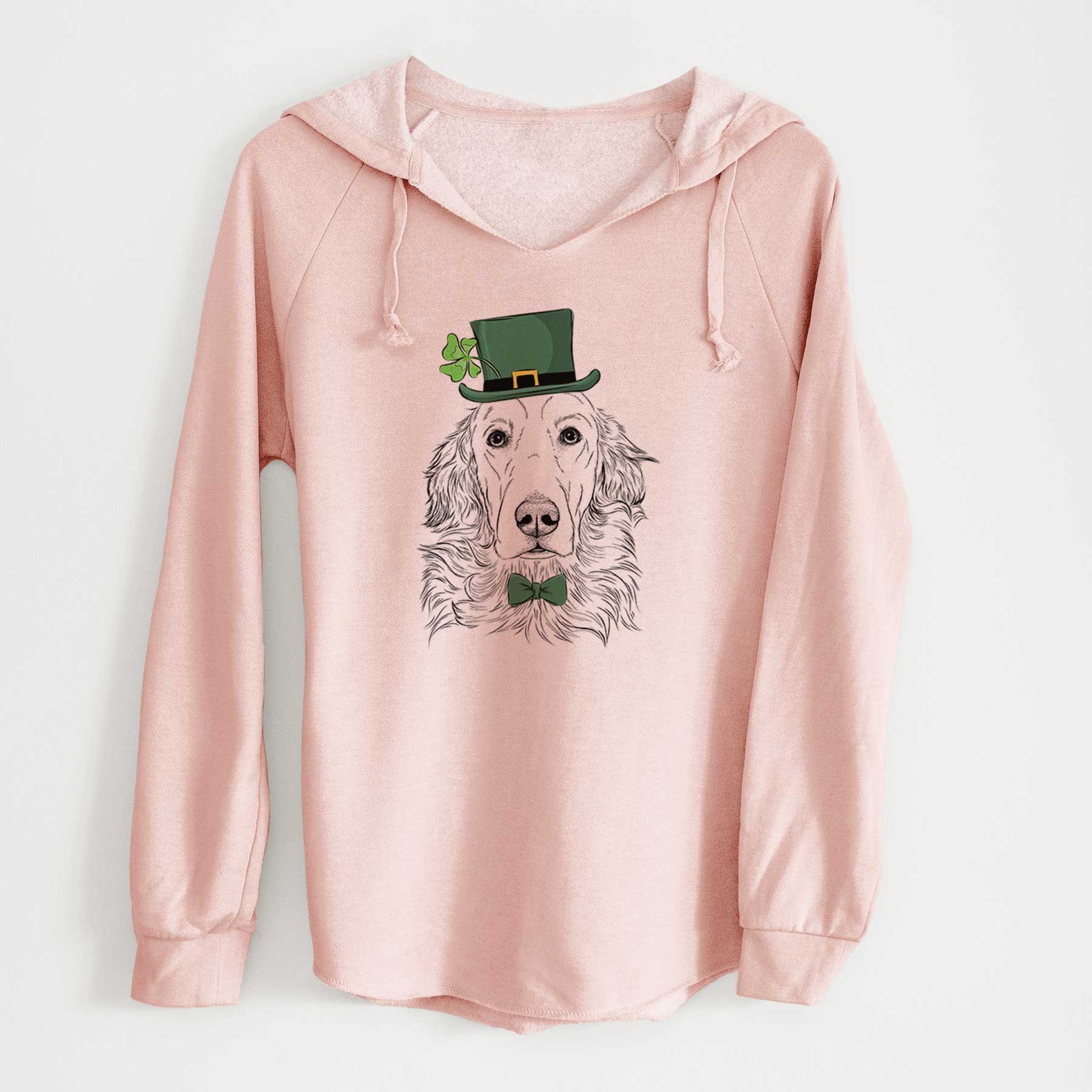 St. Patrick's Sydney the Golden Retriever - Cali Wave Hooded Sweatshirt