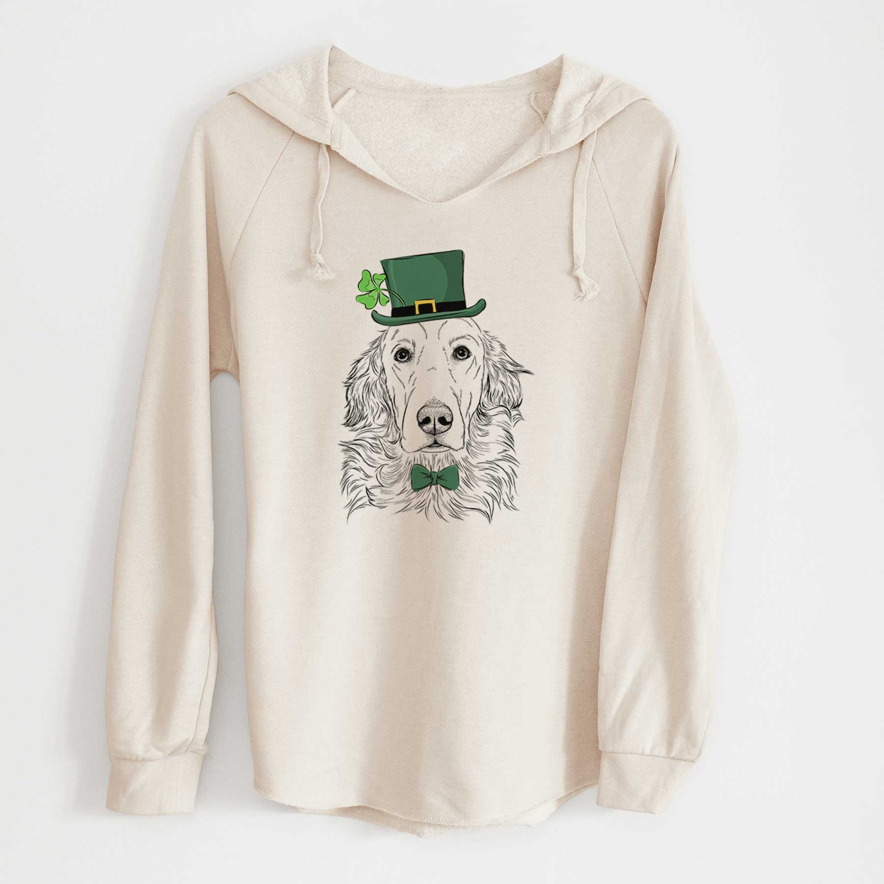 St. Patrick's Sydney the Golden Retriever - Cali Wave Hooded Sweatshirt