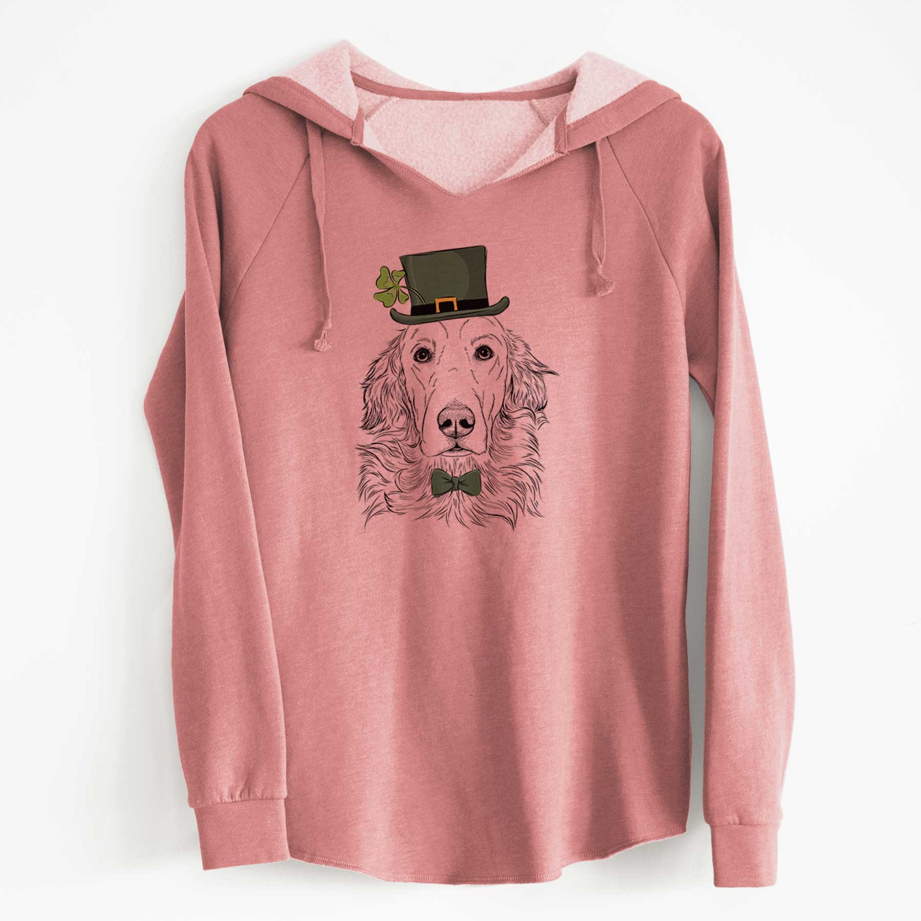 St. Patrick's Sydney the Golden Retriever - Cali Wave Hooded Sweatshirt