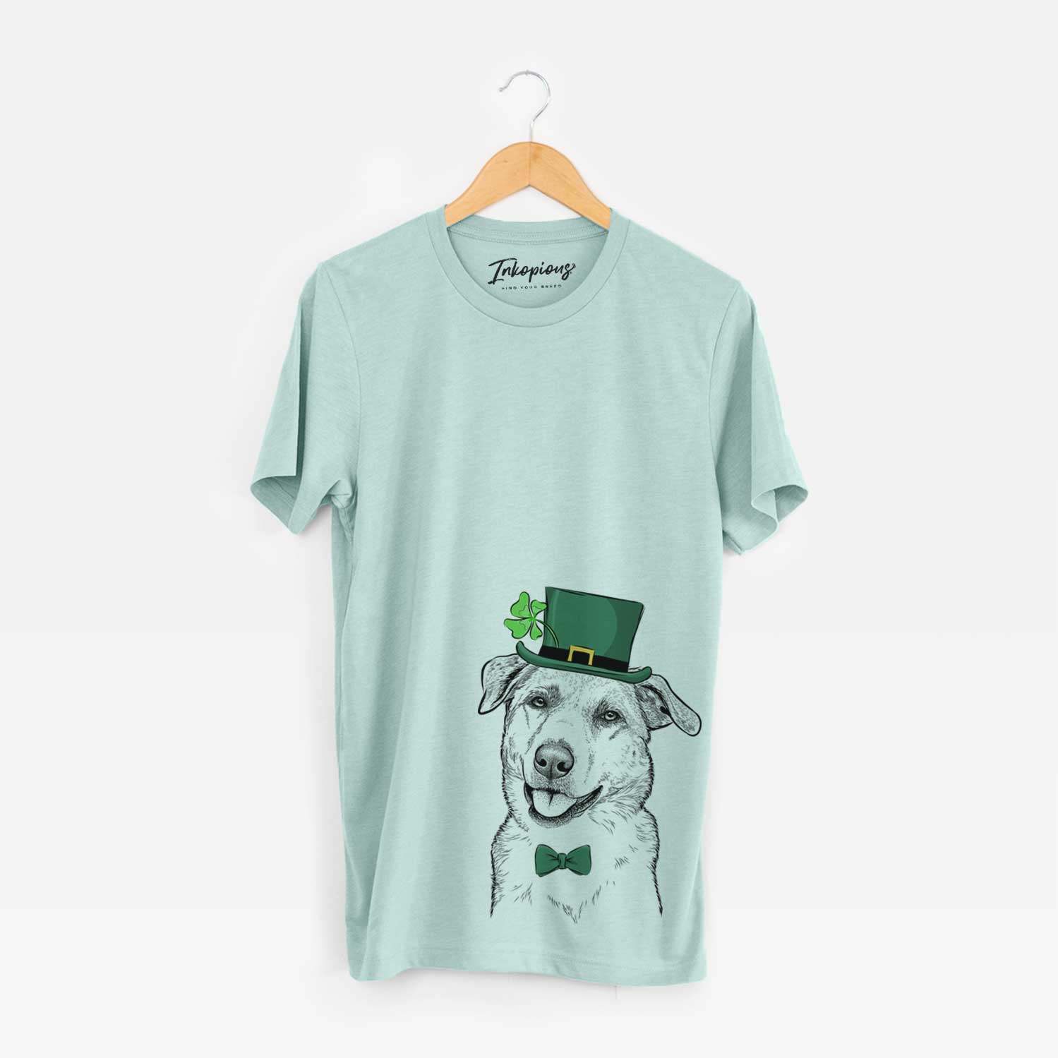 St. Patrick's Sydney the Great Pyrenees Australian Shepherd Mix - Unisex Crewneck