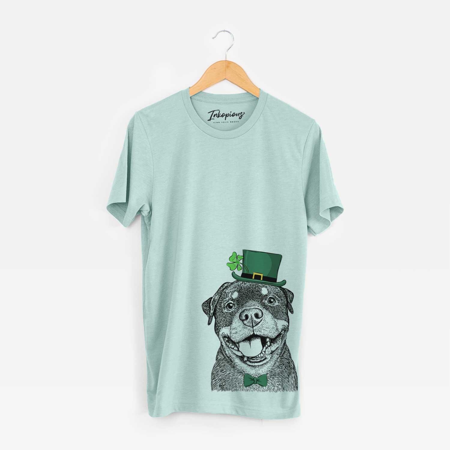 St. Patrick's Talos the Rottweiler - Unisex Crewneck