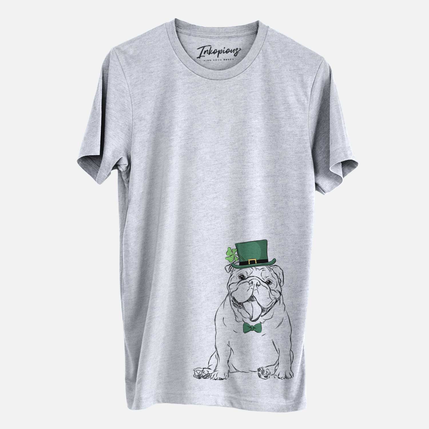 St. Patrick's Tank the English Bulldog - Unisex Crewneck