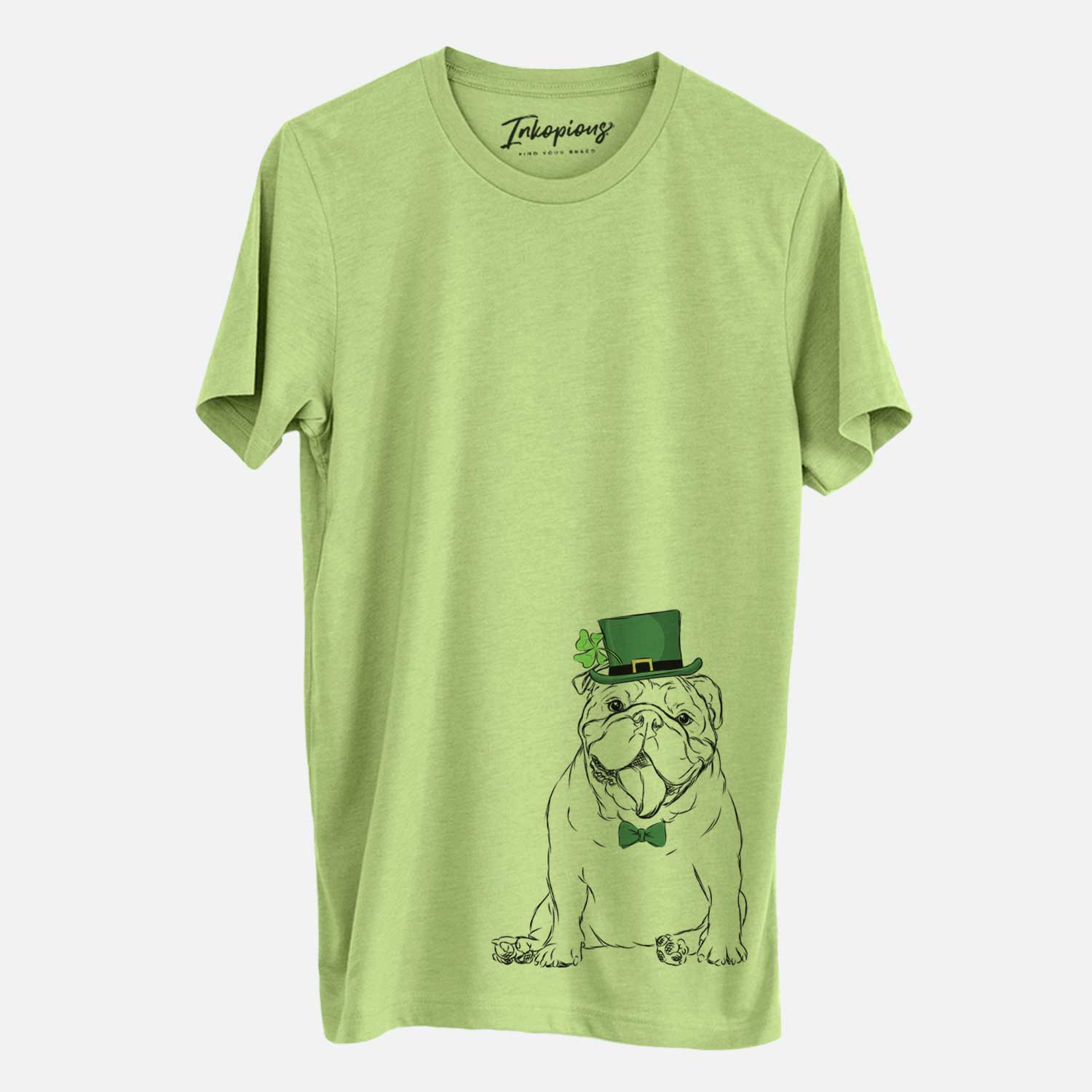 St. Patrick's Tank the English Bulldog - Unisex Crewneck