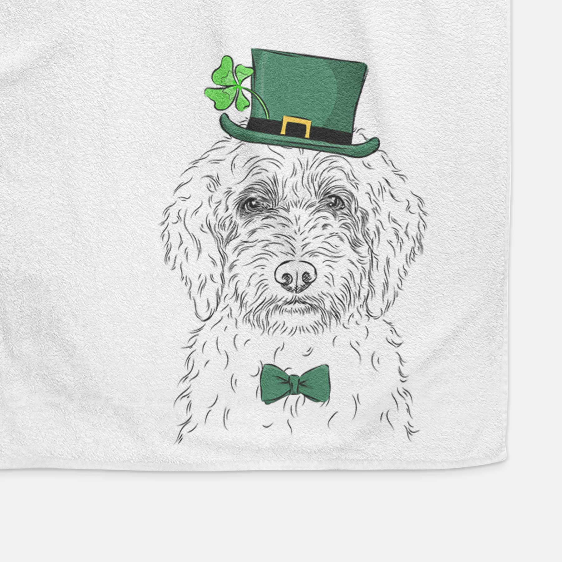 Teddy the Labradoodle Decorative Hand Towel