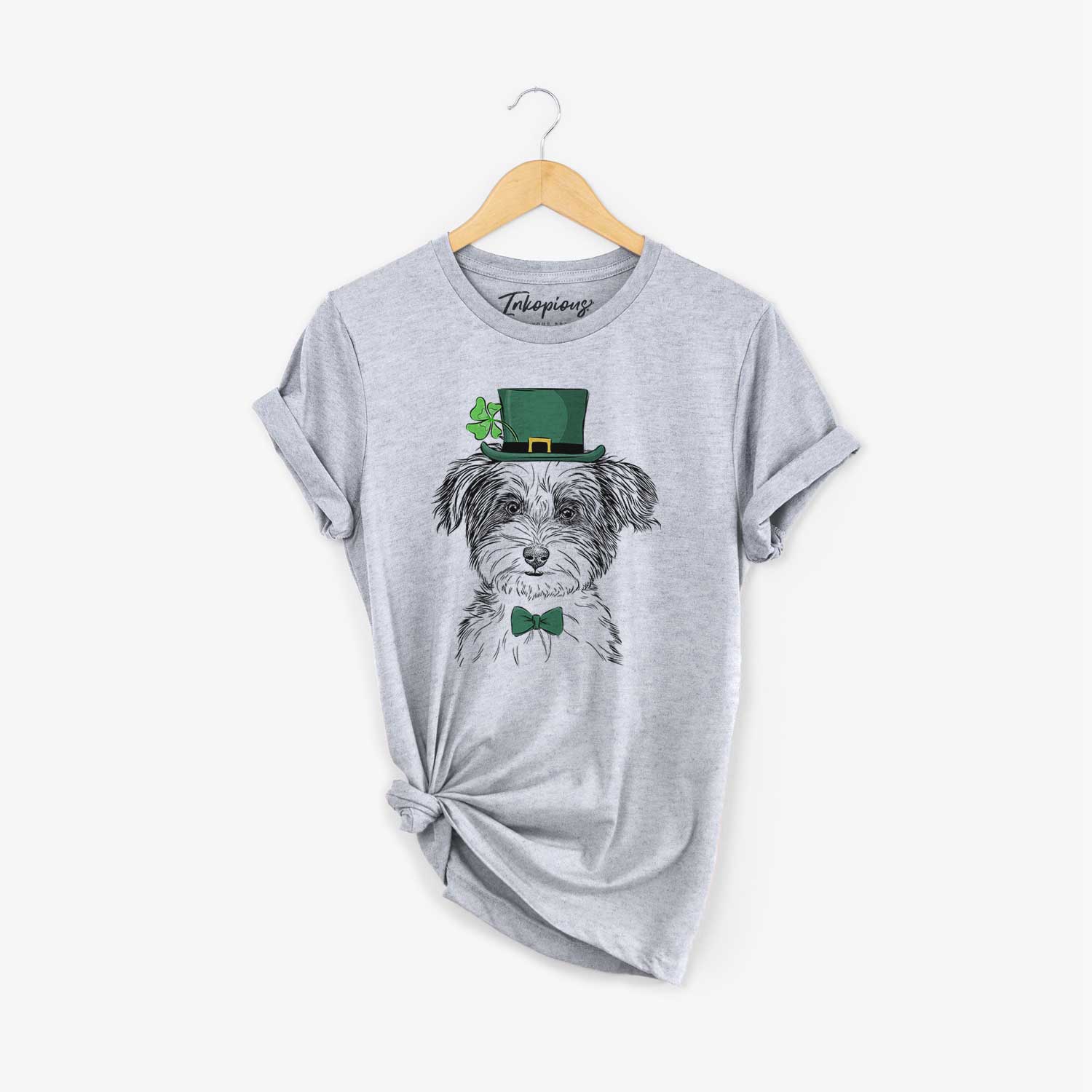 St. Patrick's Teddy the Havanese - Unisex Crewneck