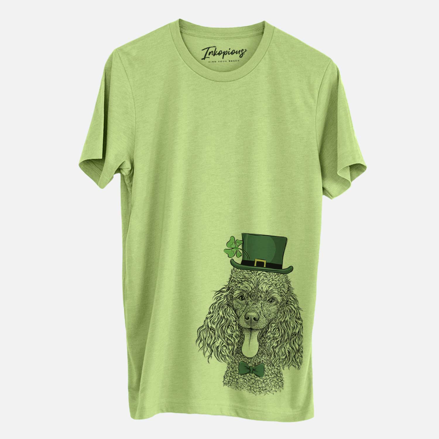 St. Patrick's Teddy the Mini Poodle - Unisex Crewneck