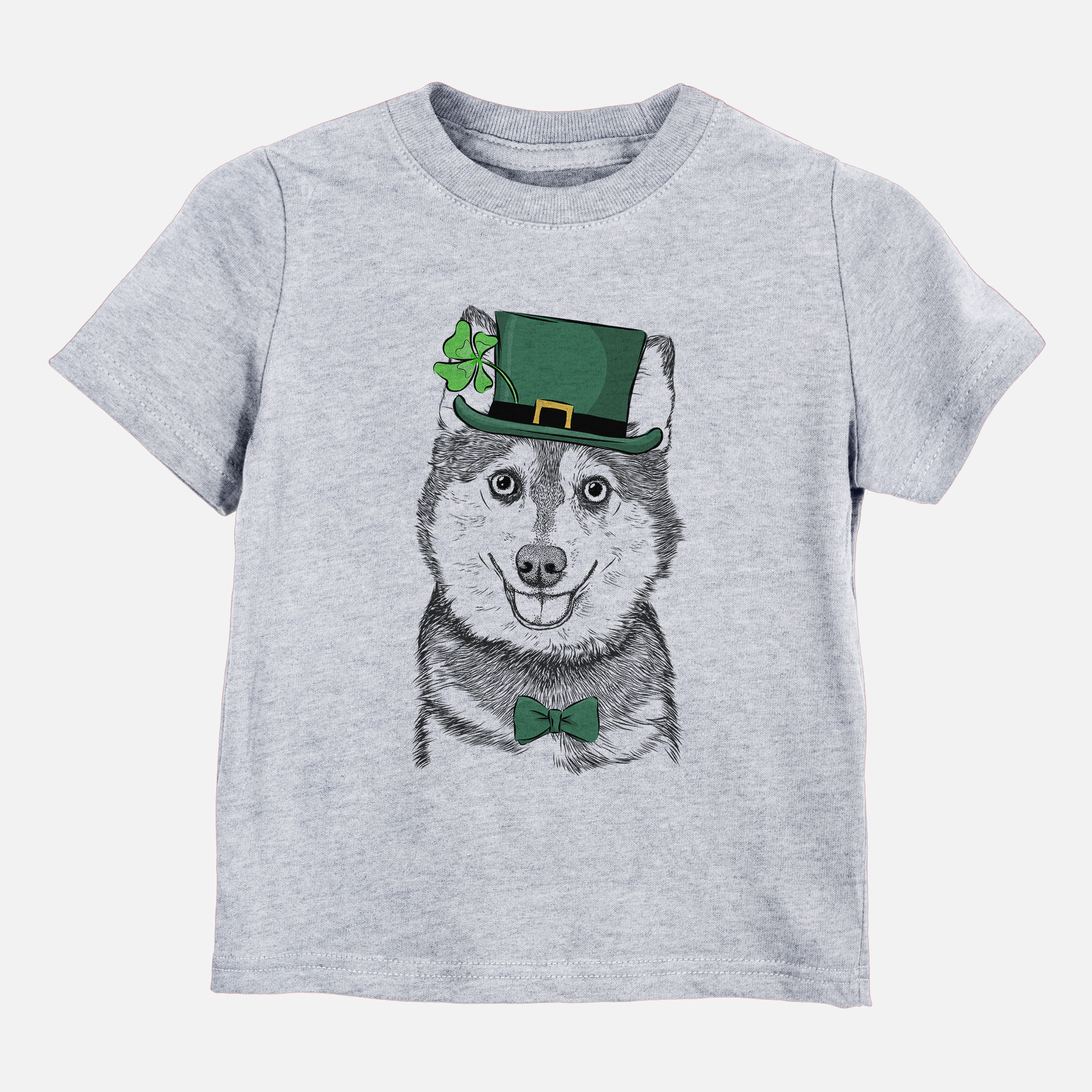 St. Patricks Tellie the Alaskan Klee Kai - Kids/Youth/Toddler Shirt