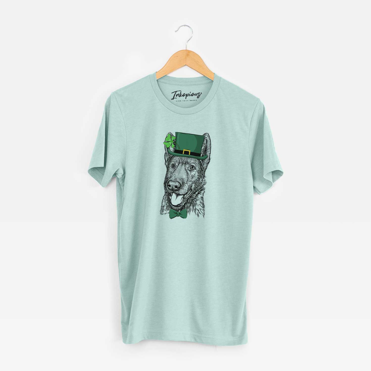 St. Patrick's Tena the German Shepherd - Unisex Crewneck