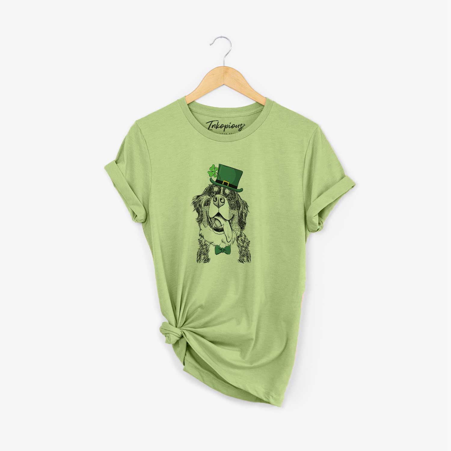 St. Patrick's Theo the Bernese Mountain Dog - Unisex Crewneck