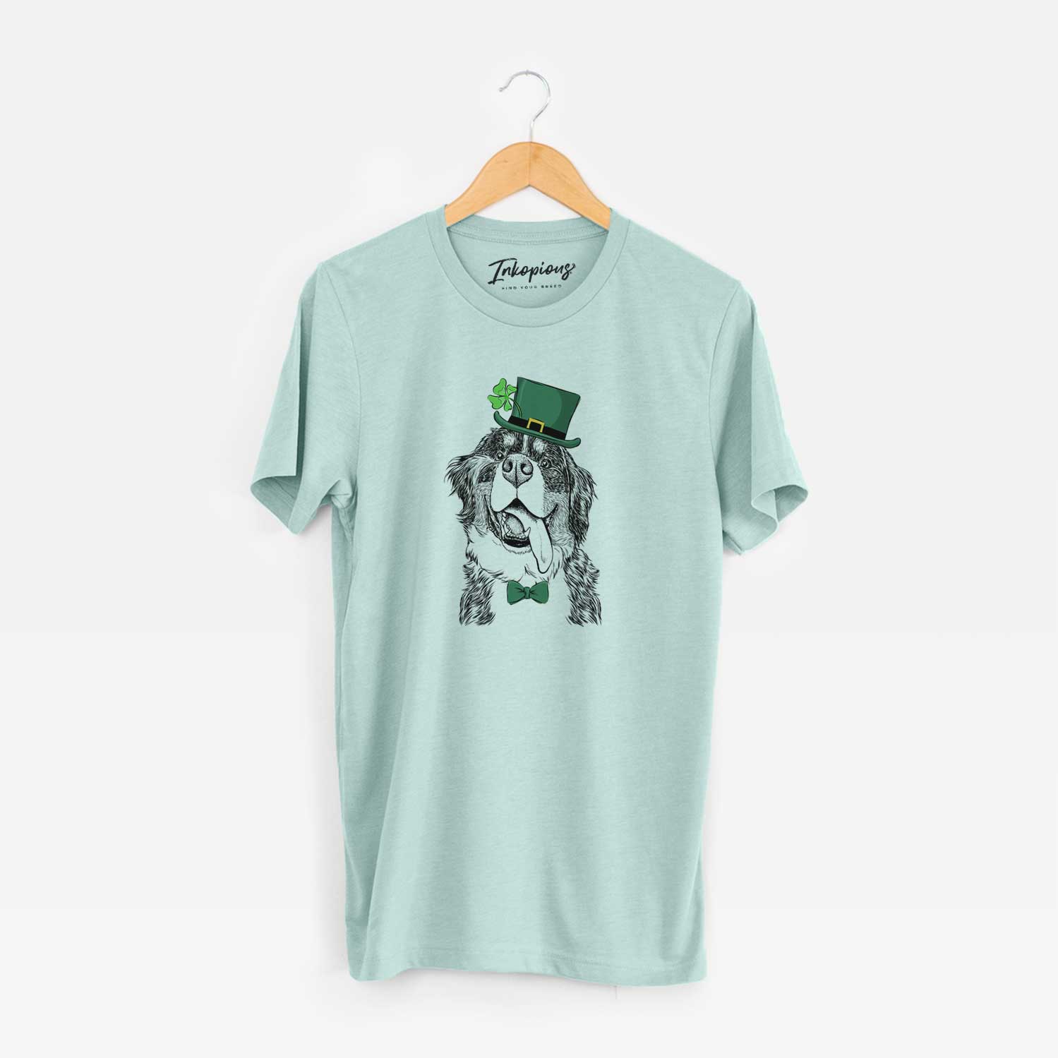 St. Patrick's Theo the Bernese Mountain Dog - Unisex Crewneck