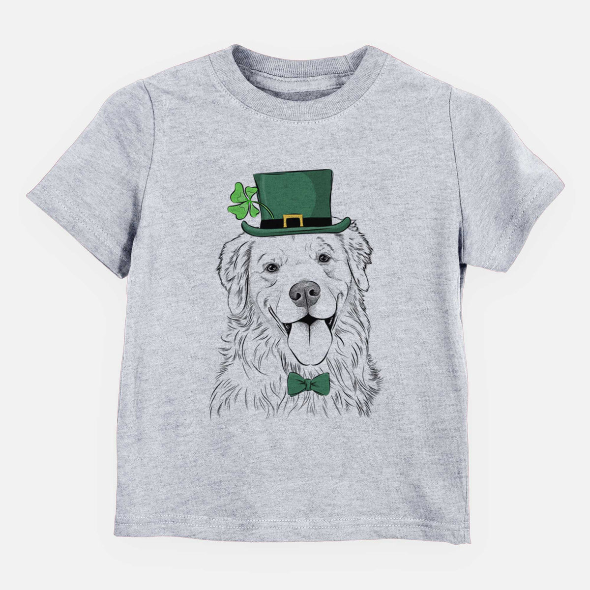 St. Patricks Ticket the Golden Retriever - Kids/Youth/Toddler Shirt