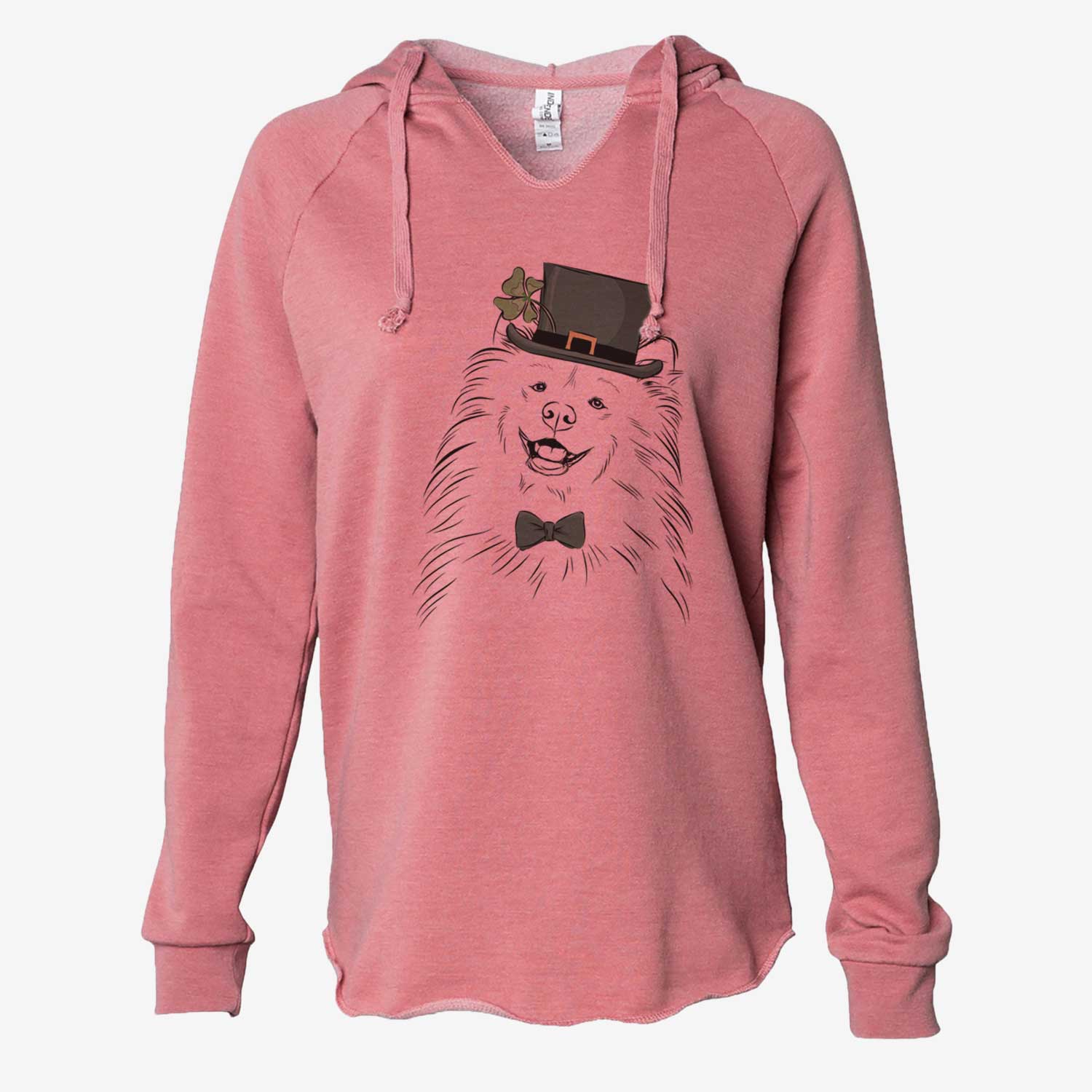 St. Patrick's Tillie the Samoyed - Cali Wave Hooded Sweatshirt