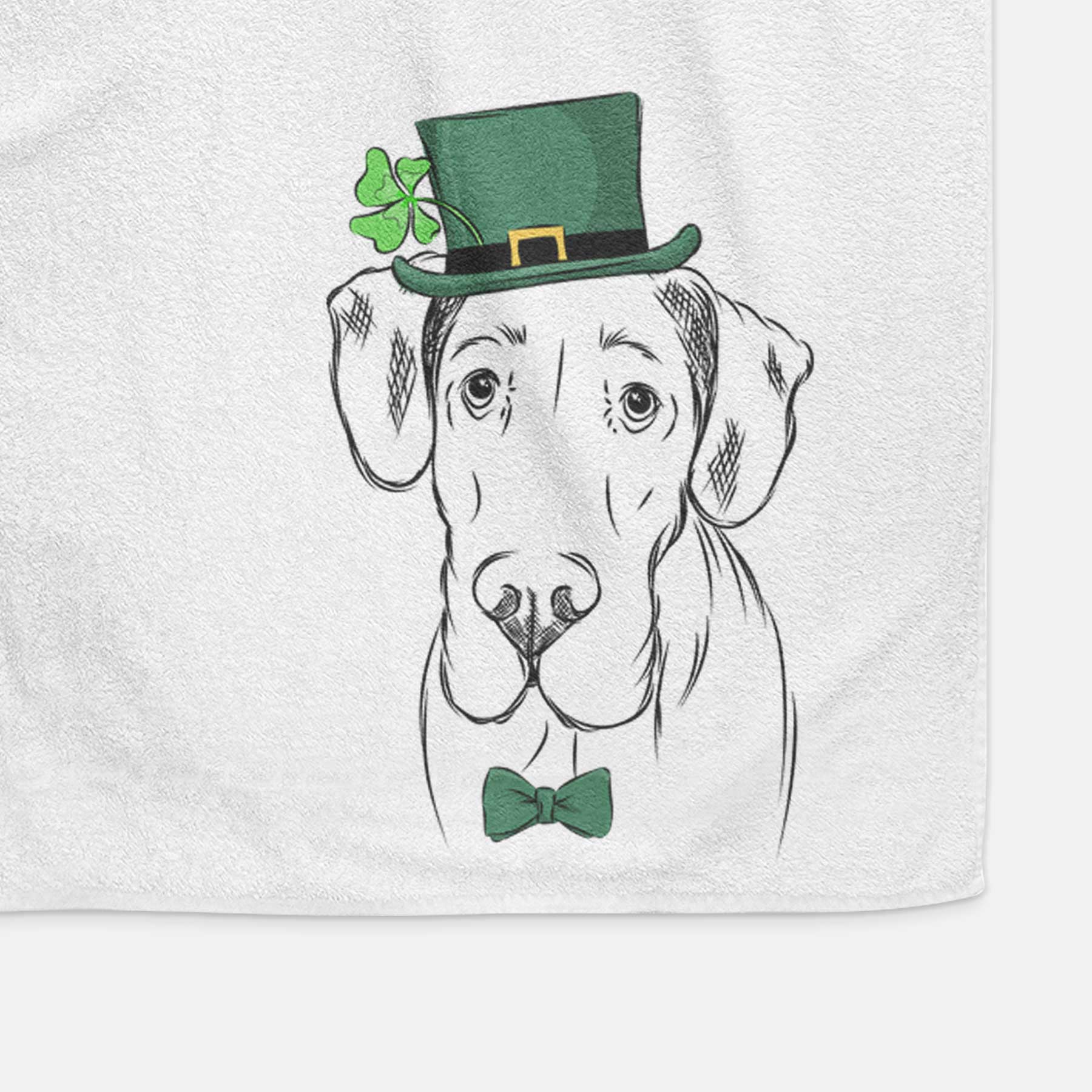 Titus the Great Dane Decorative Hand Towel