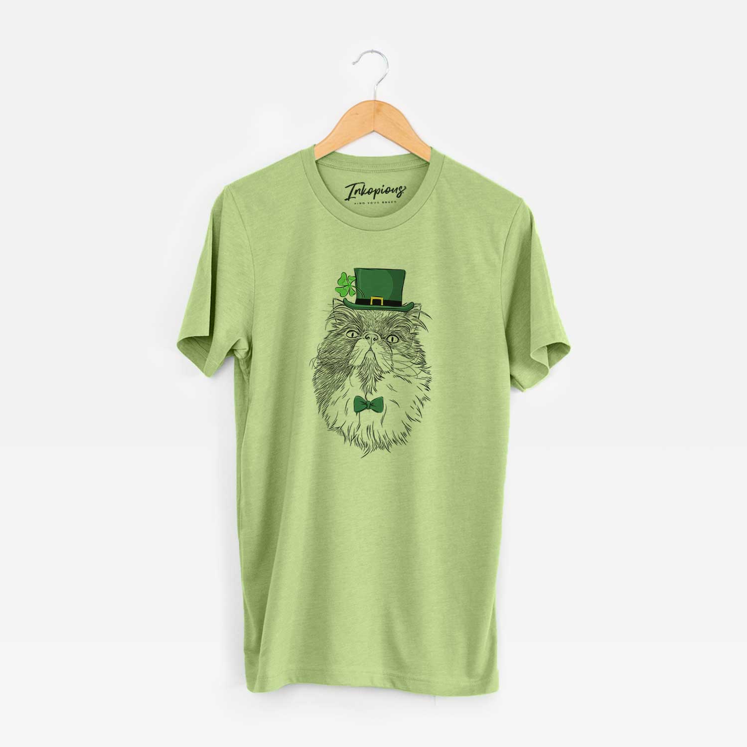 St. Patrick's Tookie the Perisan Cat - Unisex Crewneck