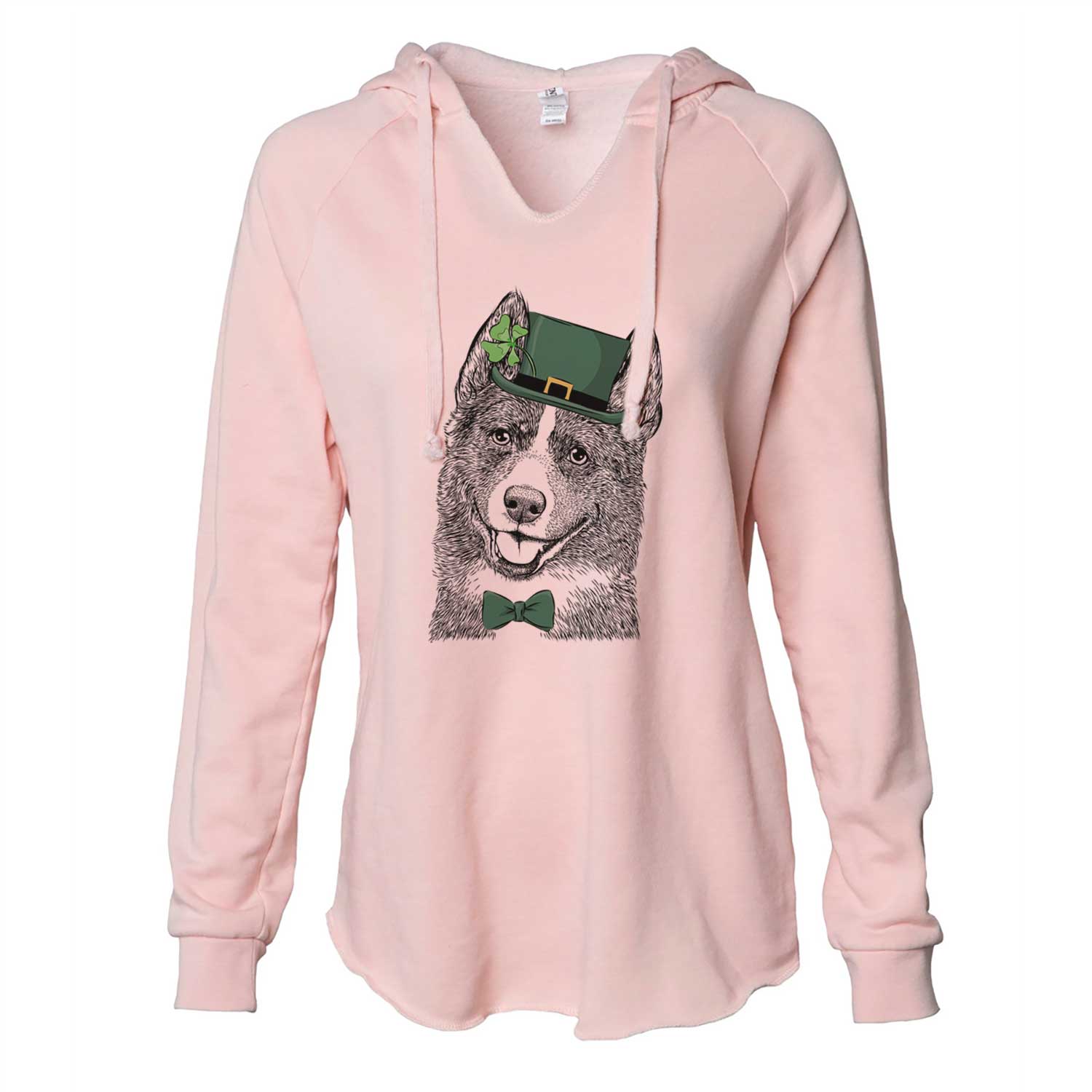 St. Patrick's Tosca the Karelian Bear Dog - Cali Wave Hooded Sweatshirt