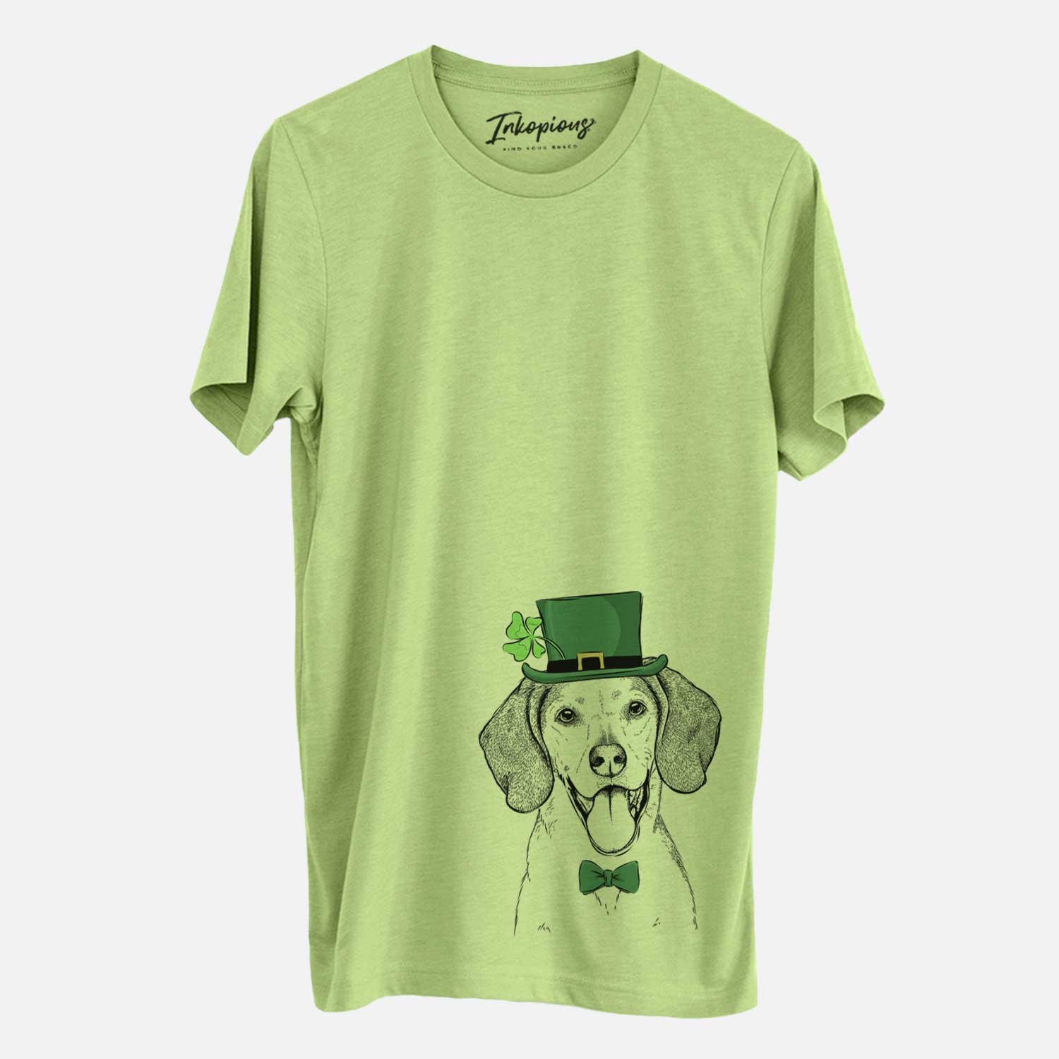 St. Patrick's Trooper the Hound Mix - Unisex Crewneck