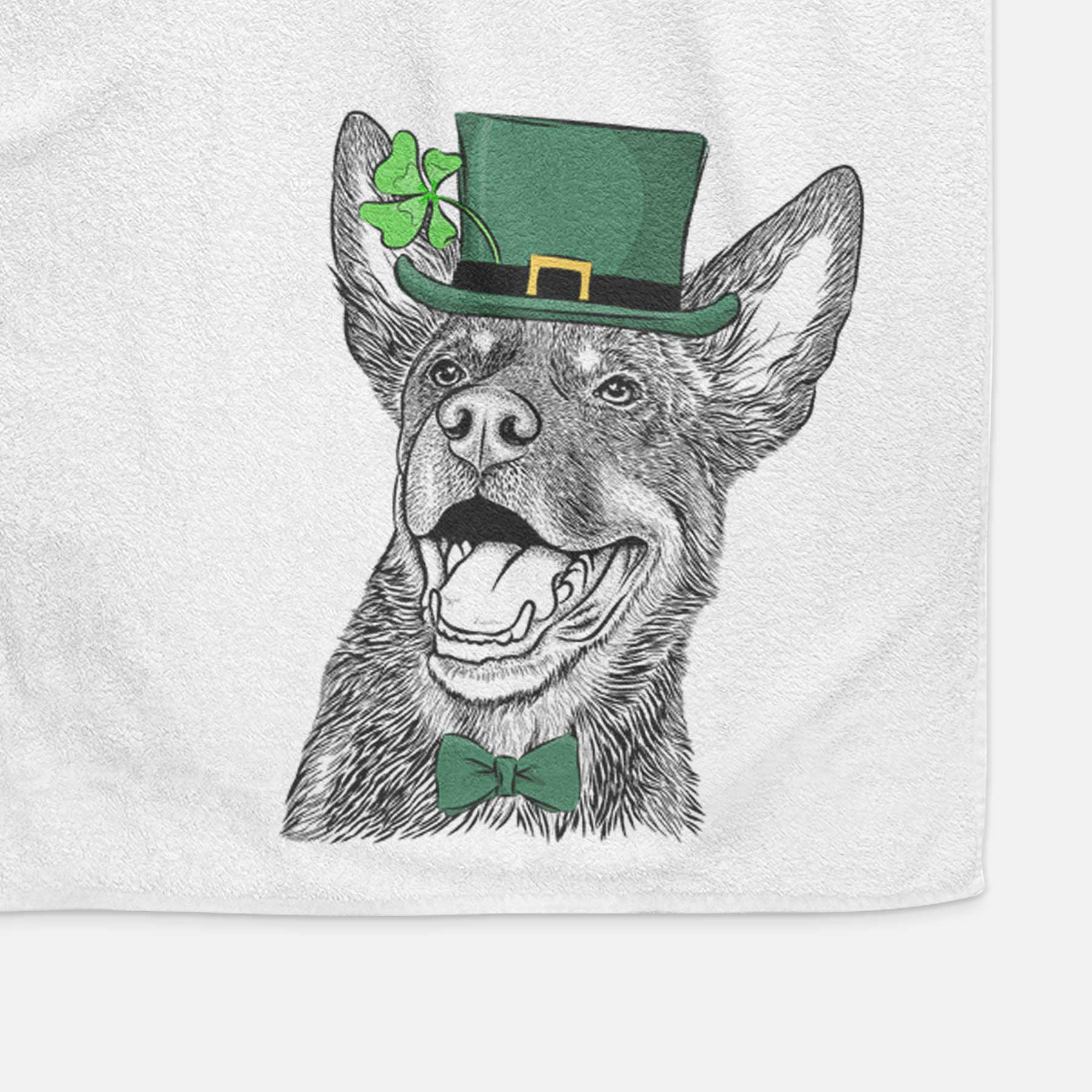 Tucker the Australian Kelpie Decorative Hand Towel