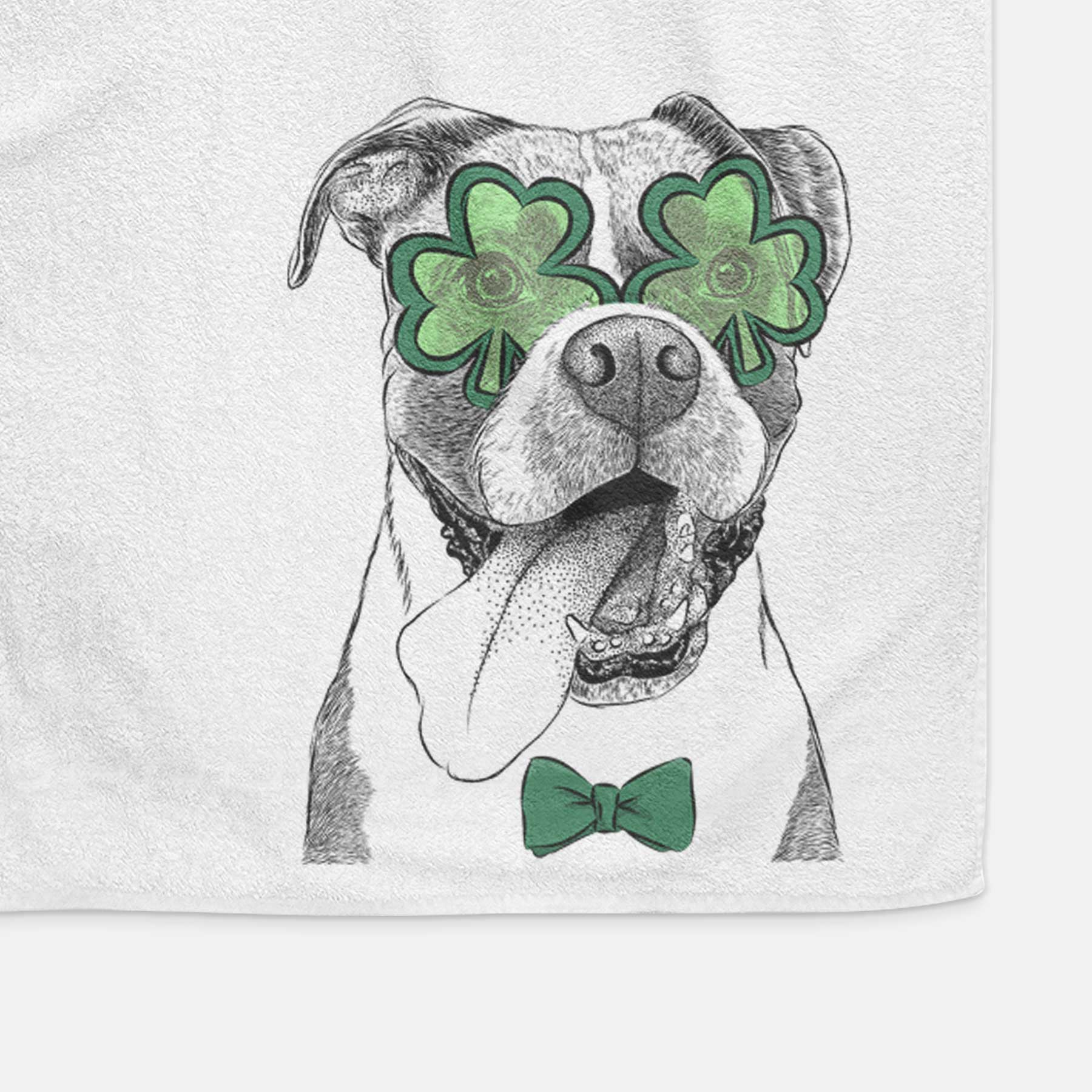 Tuckeroo the Boxer Decorative Hand Towel