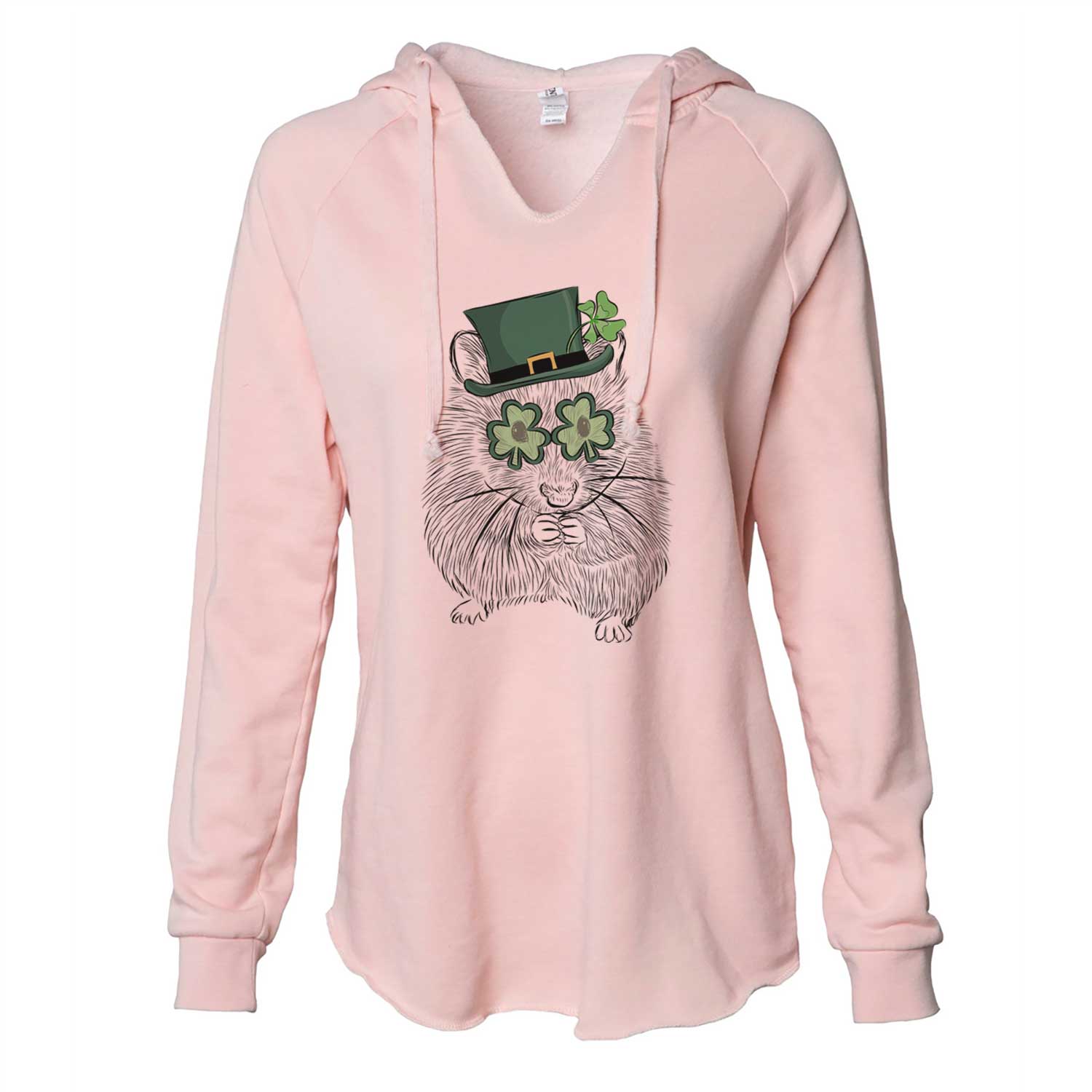 St. Patrick's Twitch the Hamster - Cali Wave Hooded Sweatshirt