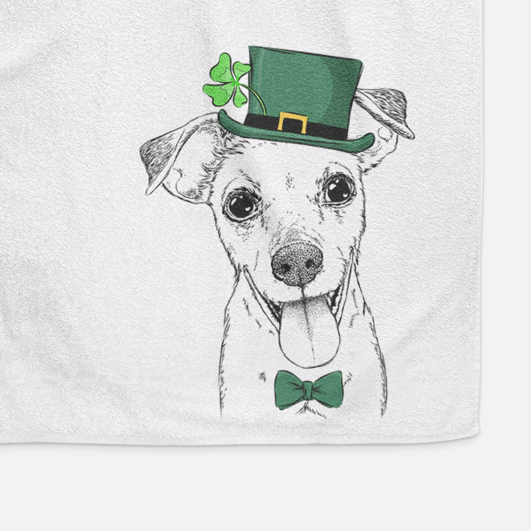 Tyler the Mixed Breed Decorative Hand Towel