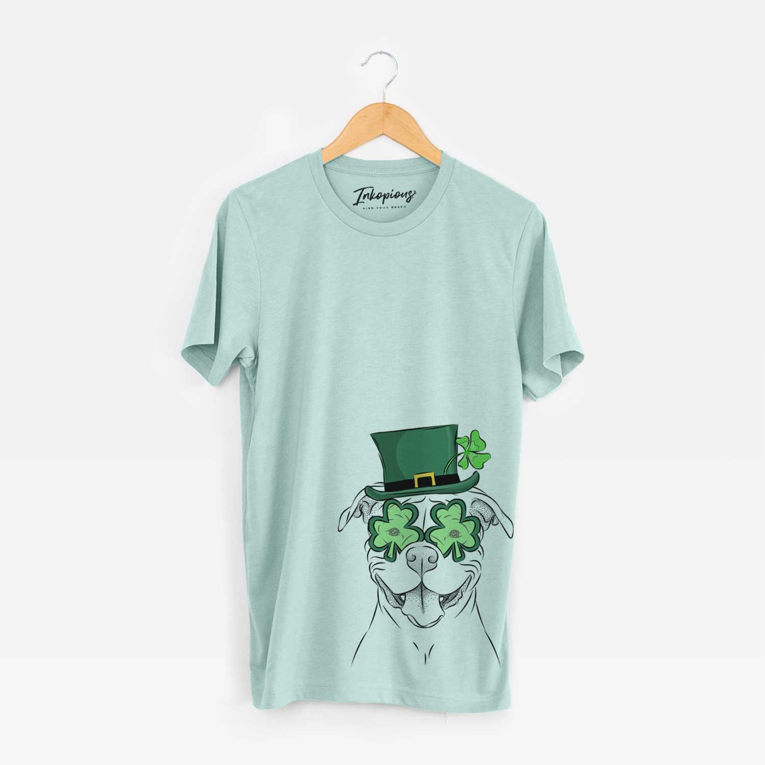 St. Patrick's Tyson the American Bulldog - Unisex Crewneck