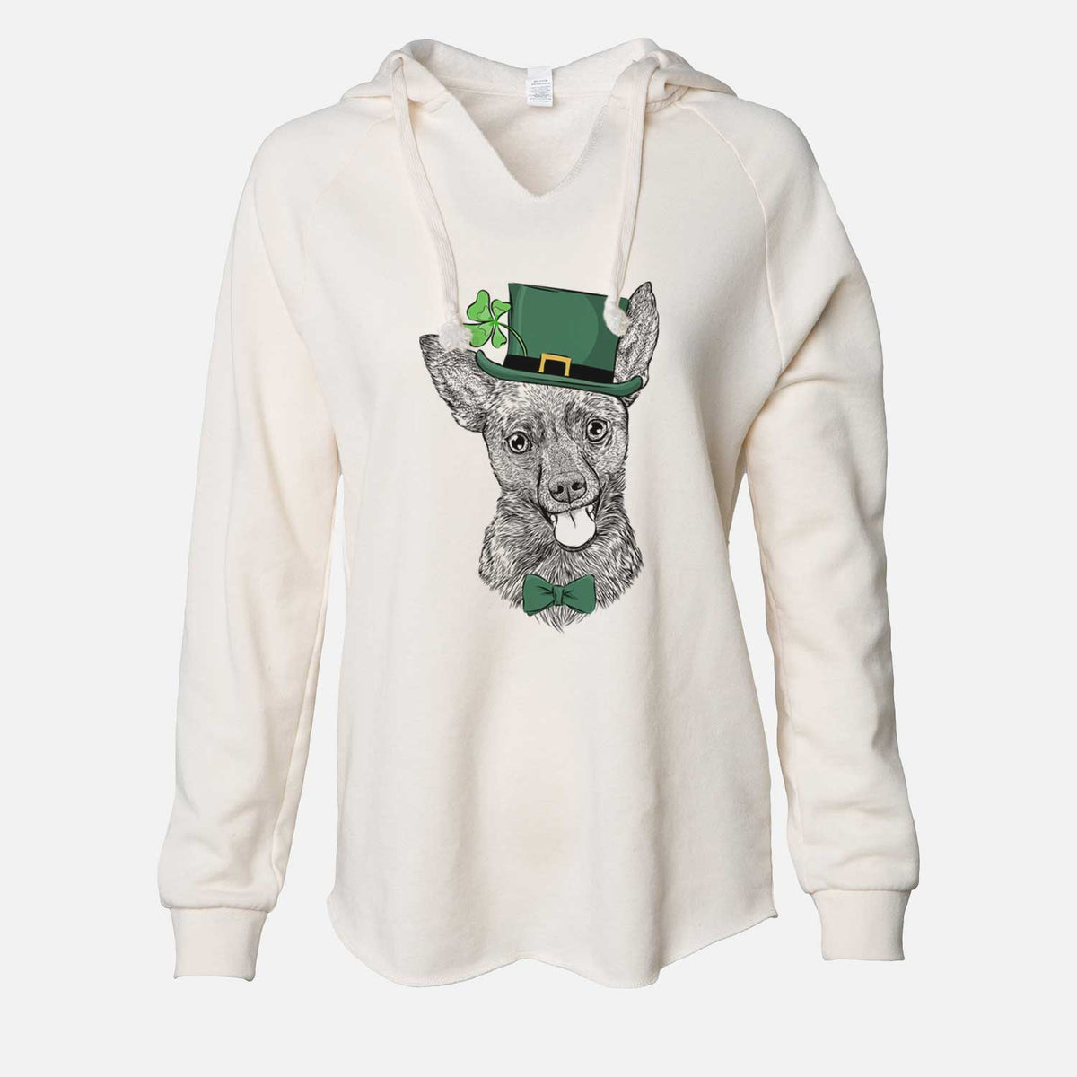 St. Patrick's Ursa the Mixed Breed - Cali Wave Hooded Sweatshirt