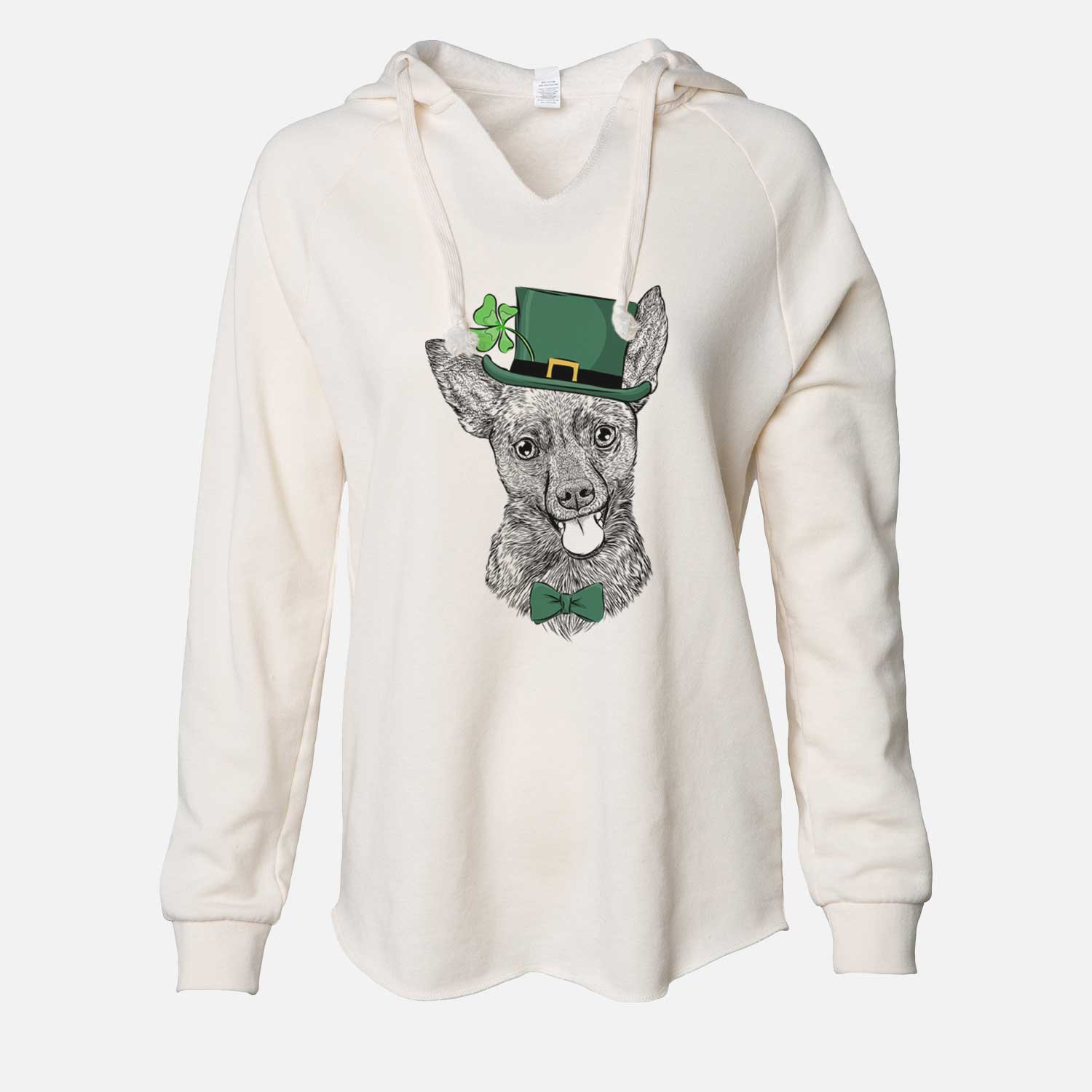 St. Patrick's Ursa the Mixed Breed - Cali Wave Hooded Sweatshirt