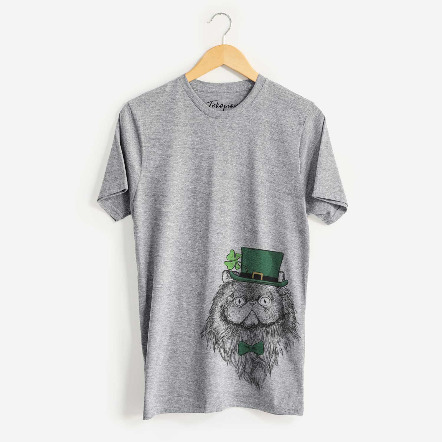 St. Patrick's Vader the Persian Cat - Unisex Crewneck