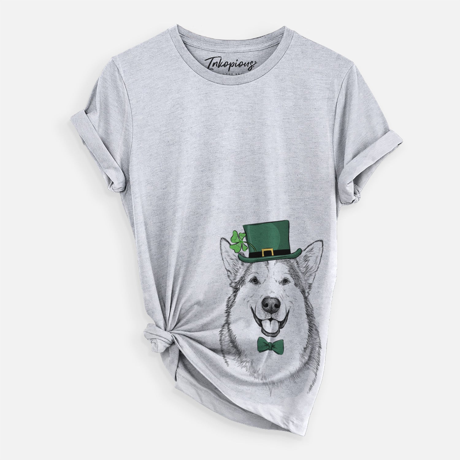 St. Patrick's Vader the Alaskan Malamute - Unisex Crewneck