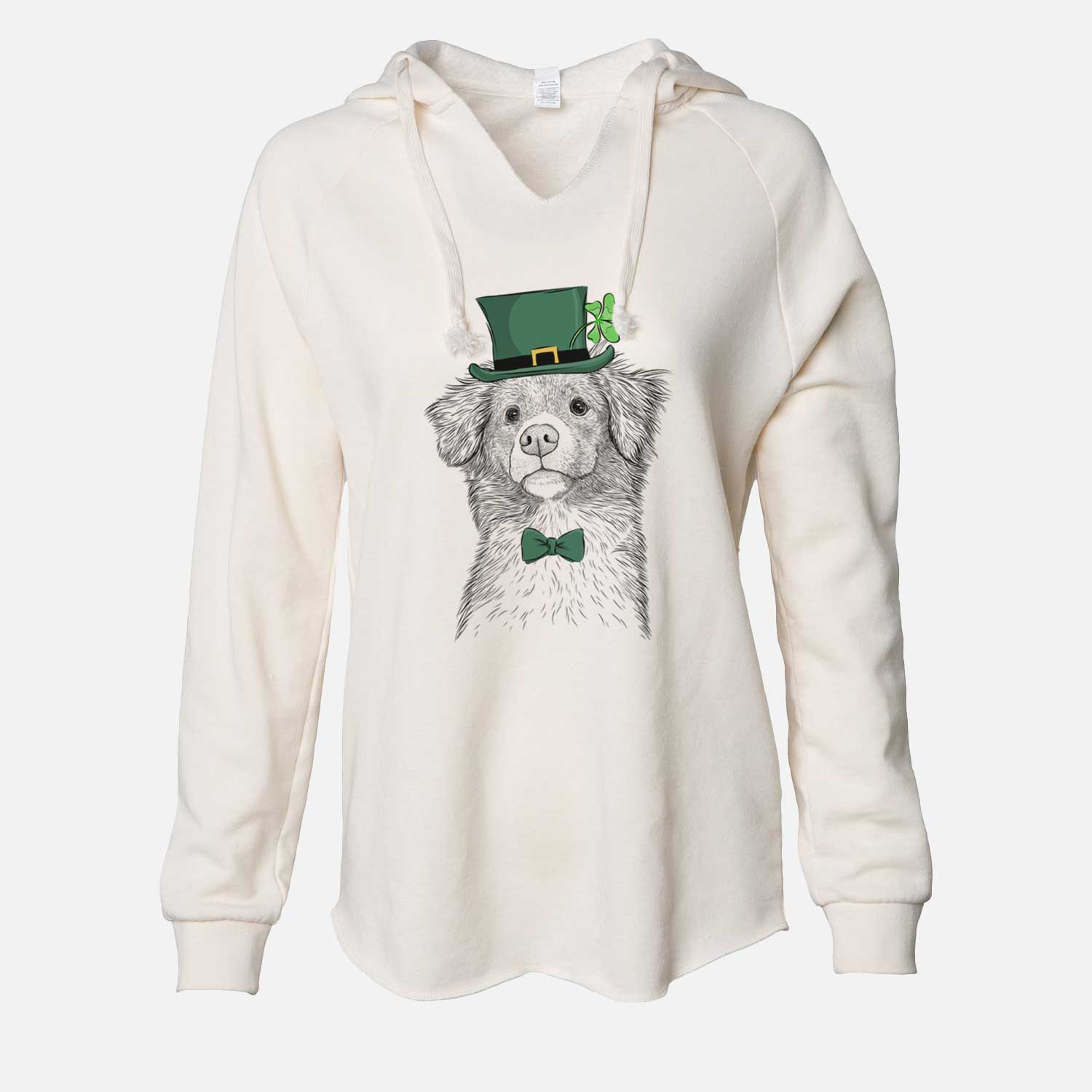 St. Patrick's Vixen the Nova Scotia Duck Tolling Retriever - Cali Wave Hooded Sweatshirt