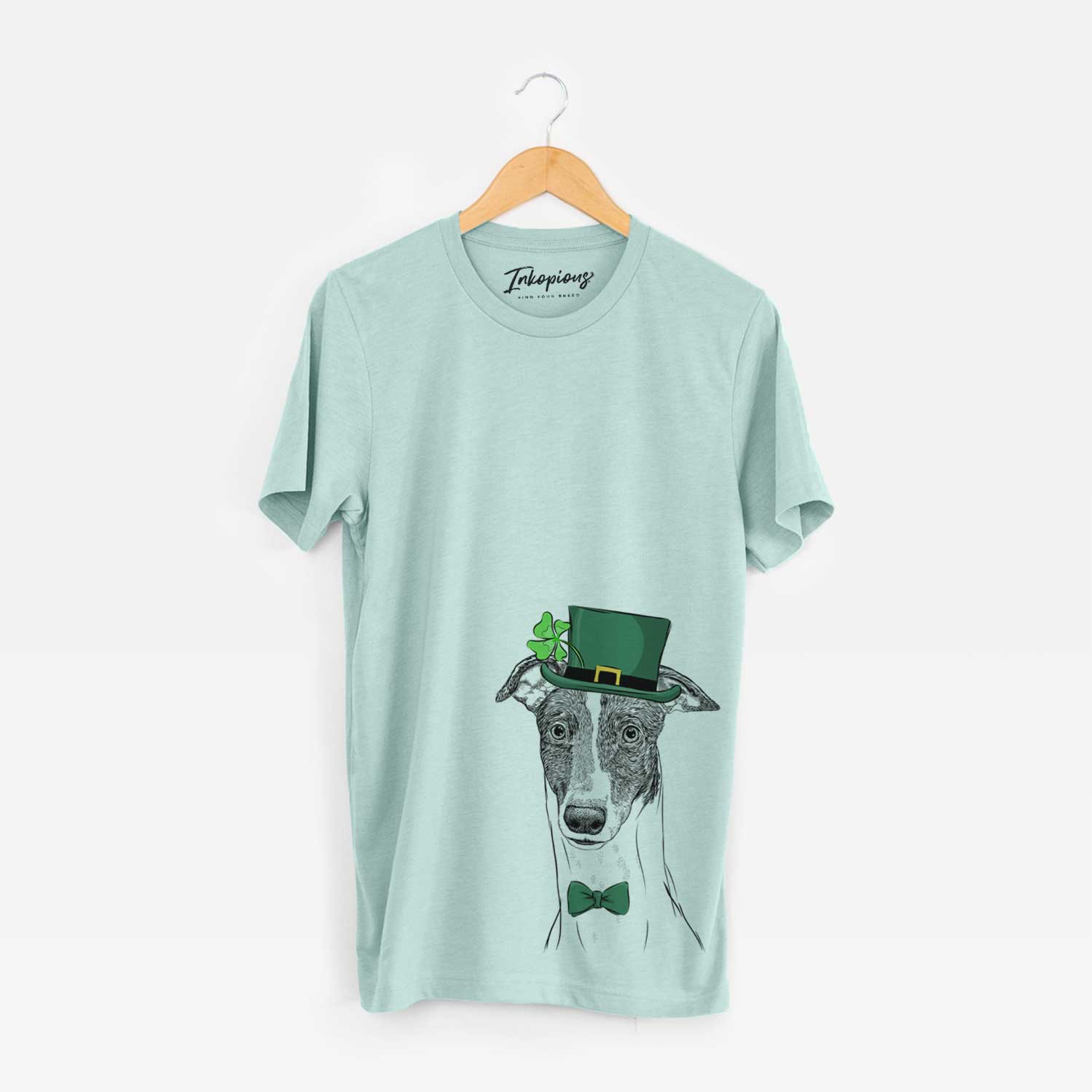 St. Patrick's Vyncent the Greyhound - Unisex Crewneck