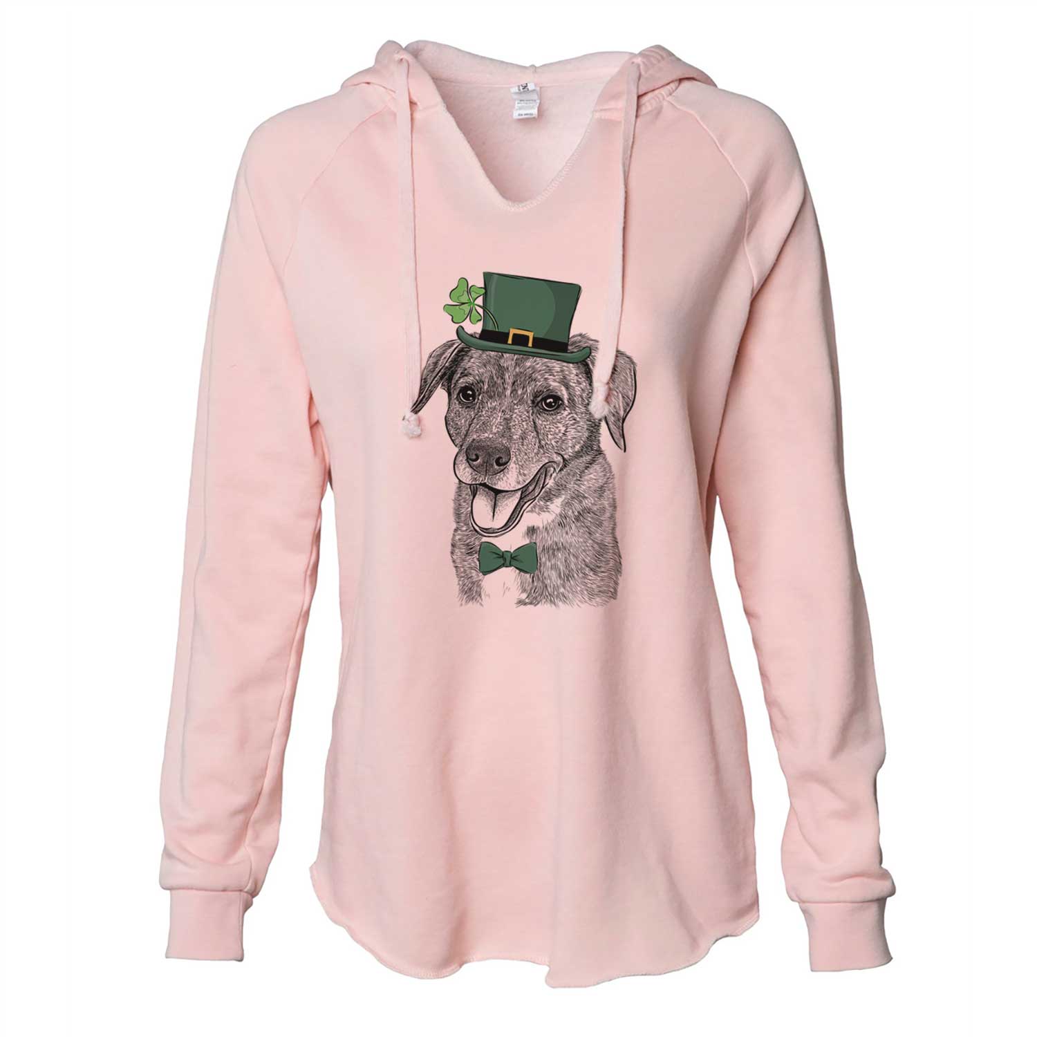 St. Patrick's Wally the Mixed Breed - Cali Wave Hooded Sweatshirt