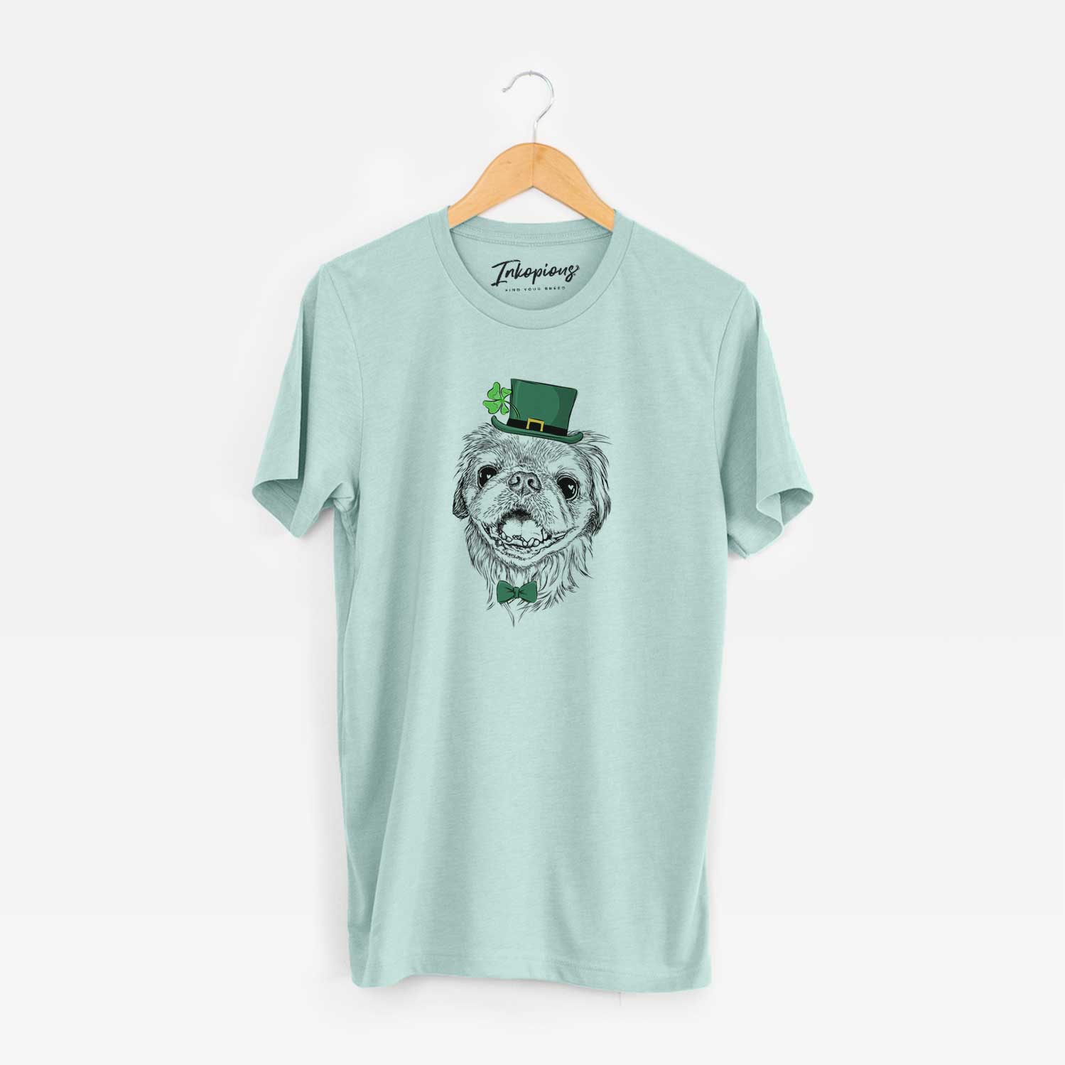 St. Patrick's Wally the Pekingese - Unisex Crewneck