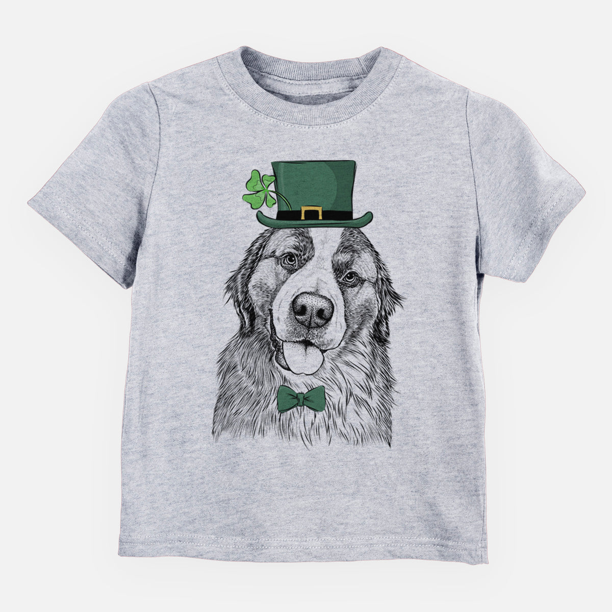 St. Patricks Walter the Bernese Mountain Dog Mix - Kids/Youth/Toddler Shirt