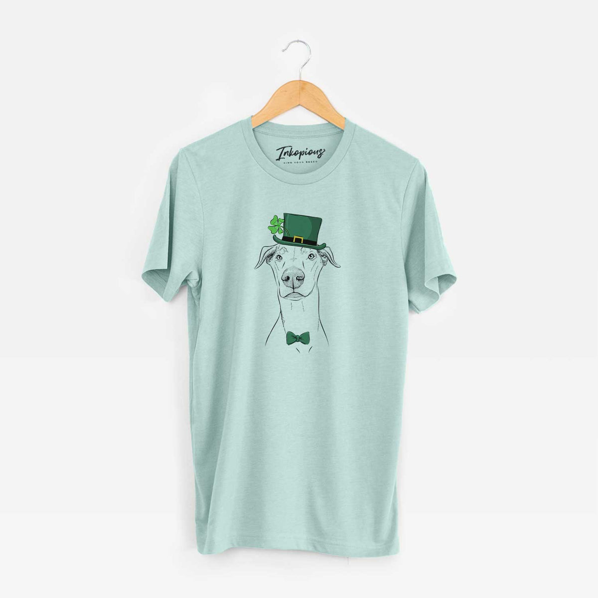 St. Patrick's Walter the White Doberman Rescue - Unisex Crewneck