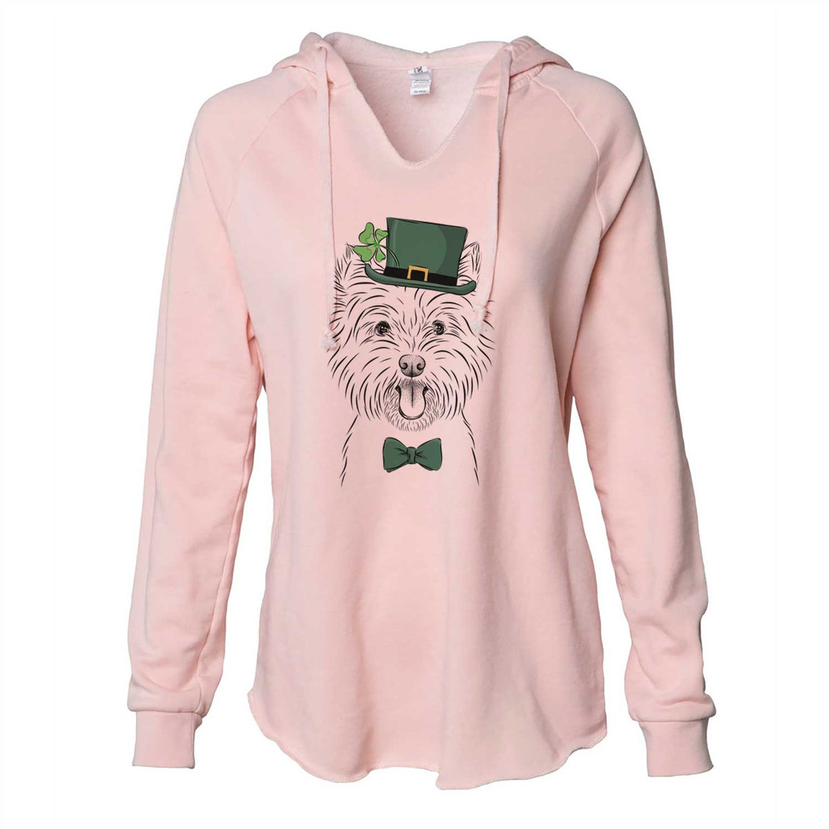 St. Patrick's Welma the West Highland Terrier - Cali Wave Hooded Sweatshirt