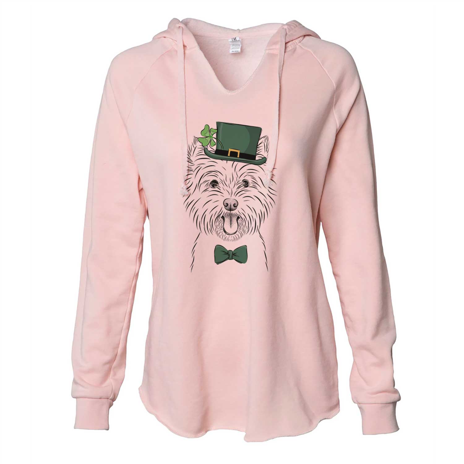 St. Patrick's Welma the West Highland Terrier - Cali Wave Hooded Sweatshirt