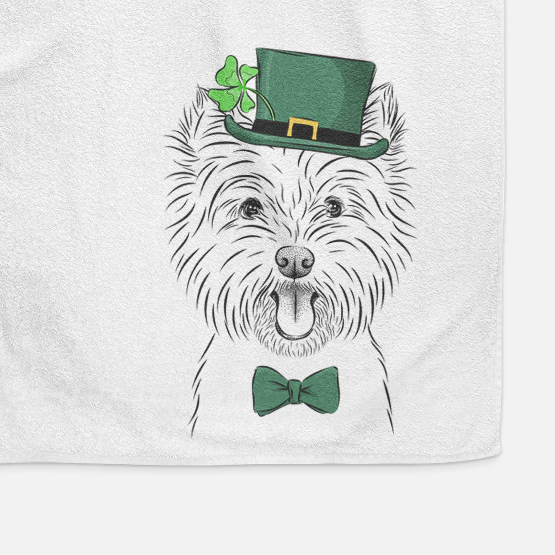 Welma the West Highland Terrier Decorative Hand Towel